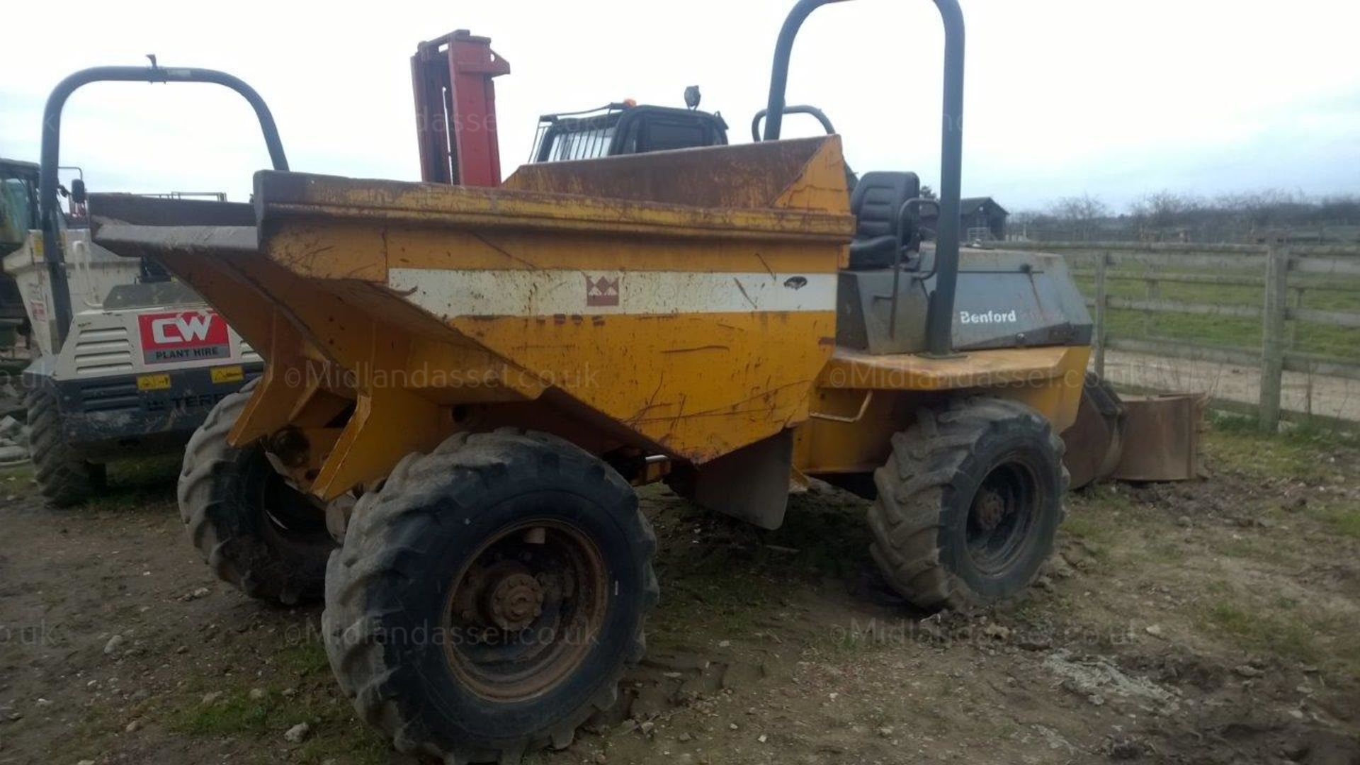 DS - BENFORD PT6000 6 TONNE DUMPER   4x4   COLLECTION FROM CHESTERFIELD - Image 6 of 6