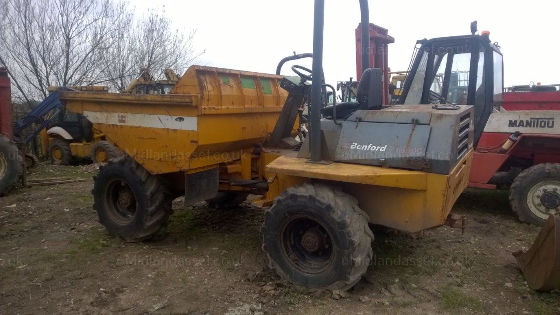DS - BENFORD PT6000 6 TONNE DUMPER   4x4   COLLECTION FROM CHESTERFIELD - Image 2 of 6