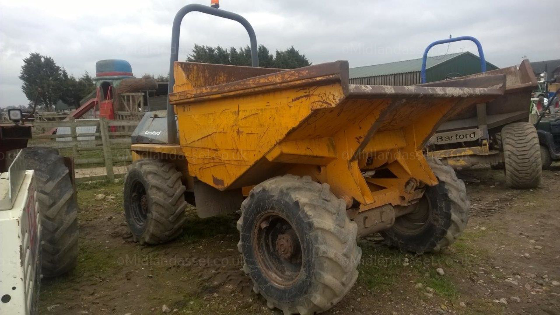 DS - BENFORD PT6000 6 TONNE DUMPER   4x4   COLLECTION FROM CHESTERFIELD