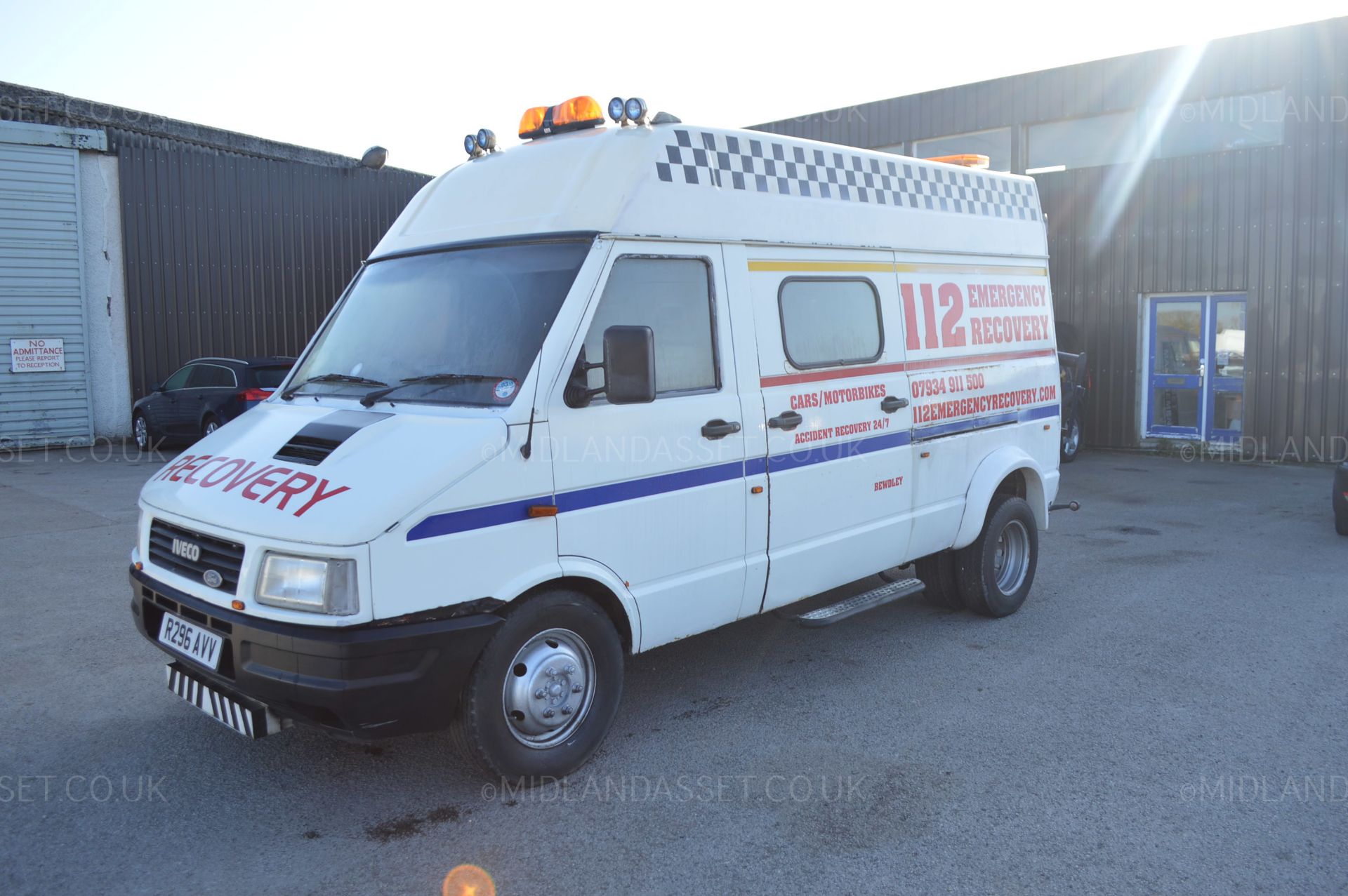 1997/R REG IVECO-FORD TURBO DAILY 49.10 RECOVERY TRUCK WITH SPEC-LIFT *NO VAT* - Image 3 of 23