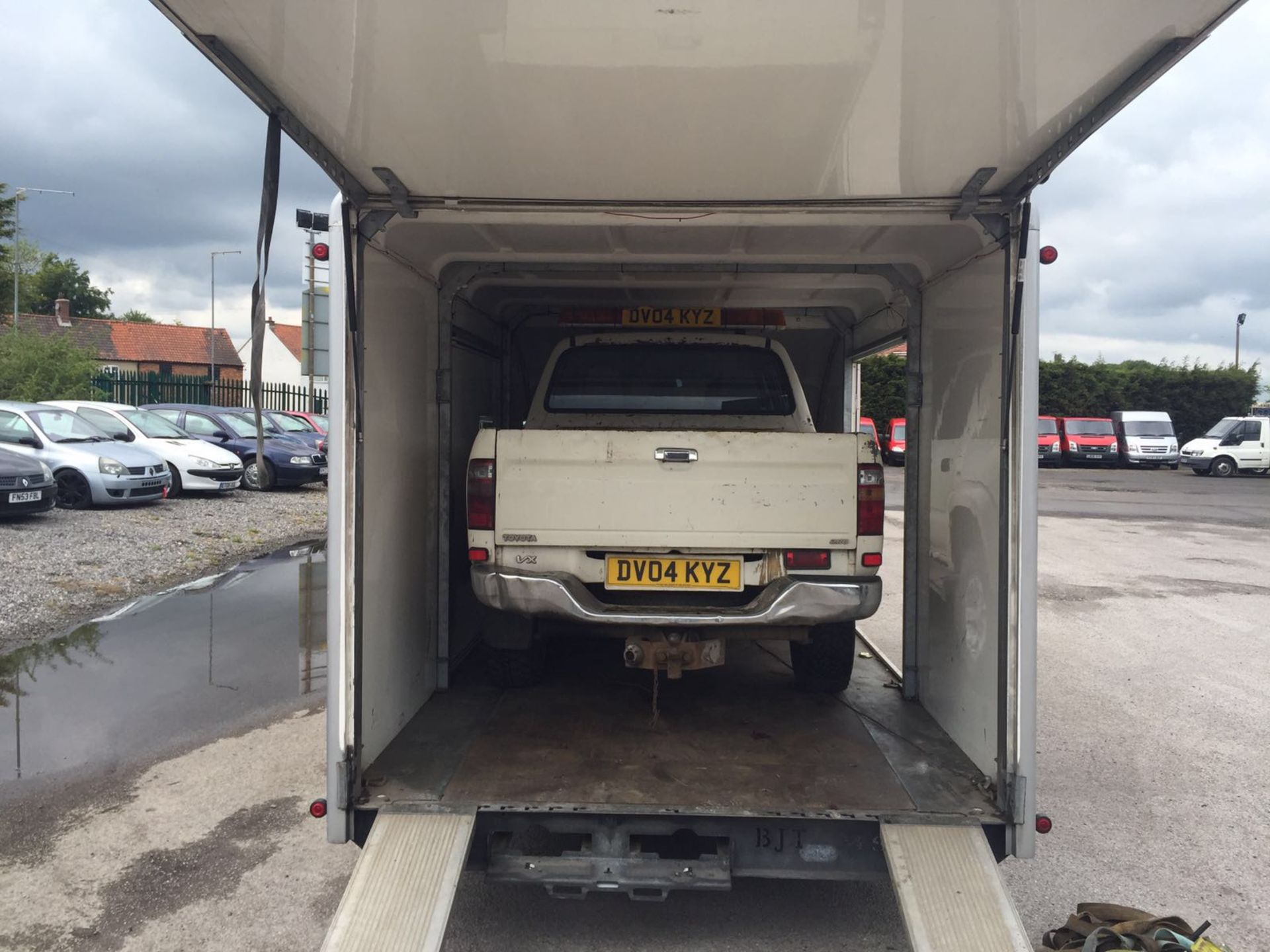 2005 TRI-AXLE TILT BED BRIAN JAMES CAR TRANSPORTER TRAILER - FITTED WITH LED LIGHTS *NO VAT* - Image 9 of 17