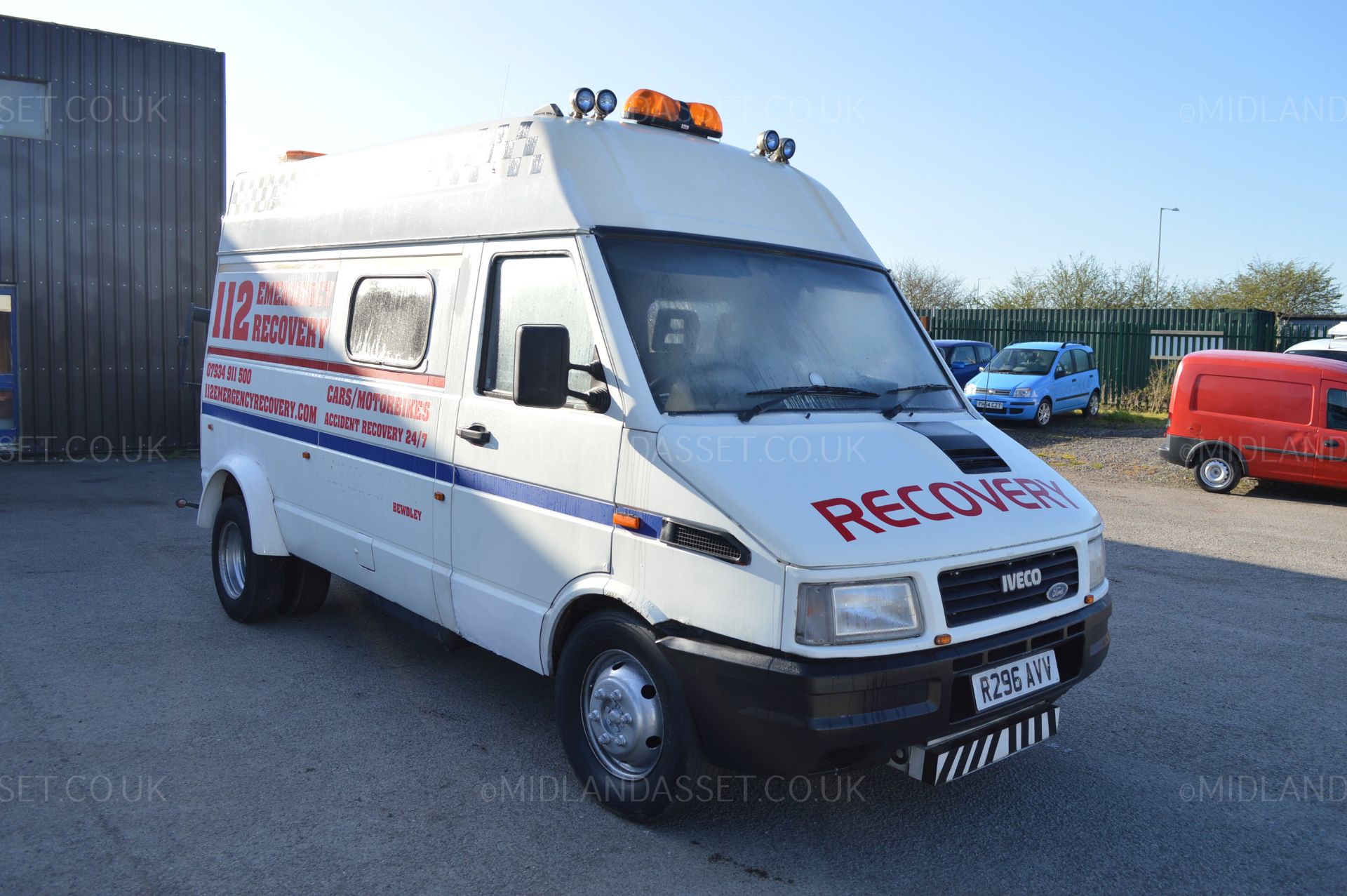 1997/R REG IVECO-FORD TURBO DAILY 49.10 RECOVERY TRUCK WITH SPEC-LIFT *NO VAT*