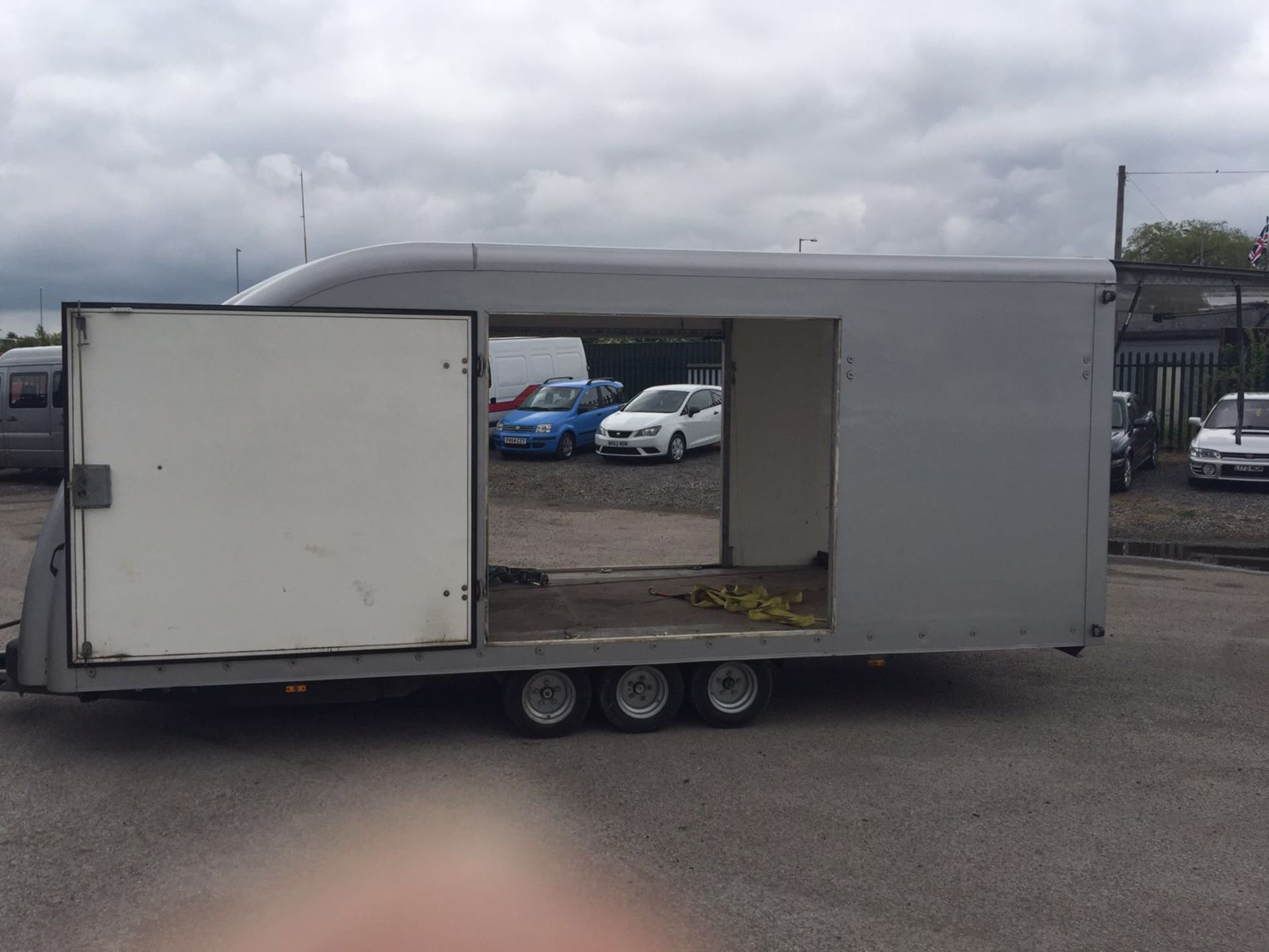 2005 TRI-AXLE TILT BED BRIAN JAMES CAR TRANSPORTER TRAILER - FITTED WITH LED LIGHTS *NO VAT* - Image 11 of 17