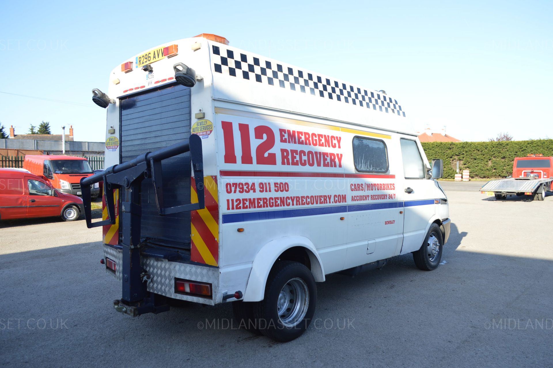 1997/R REG IVECO-FORD TURBO DAILY 49.10 RECOVERY TRUCK WITH SPEC-LIFT *NO VAT* - Image 6 of 23