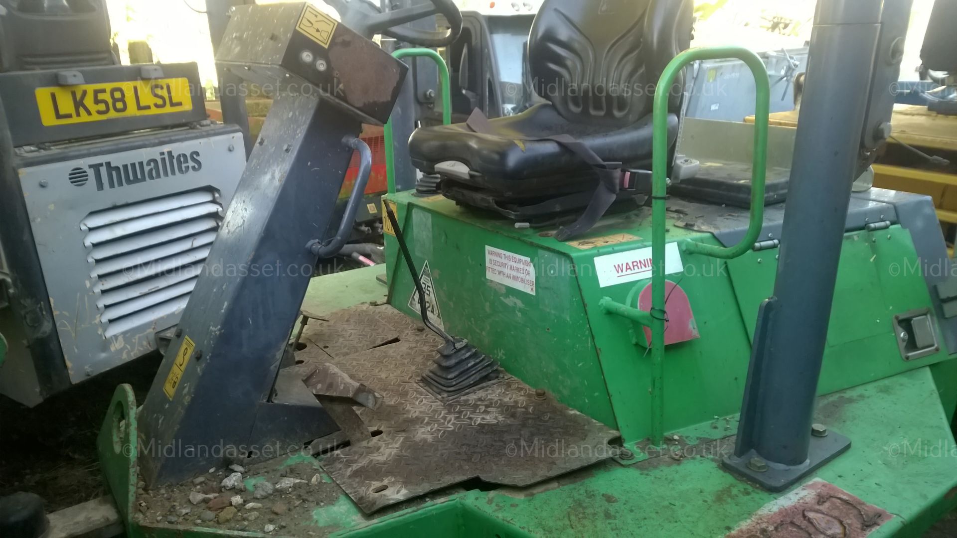 2007 TEREX 2 TONNE DUMPER - Image 4 of 6