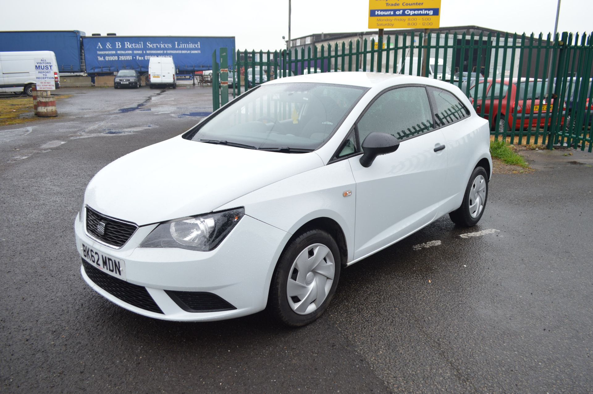 2012/62 REG SEAT IBIZA S AC 3 DOOR HATCHBACK *NO VAT* - Image 3 of 20