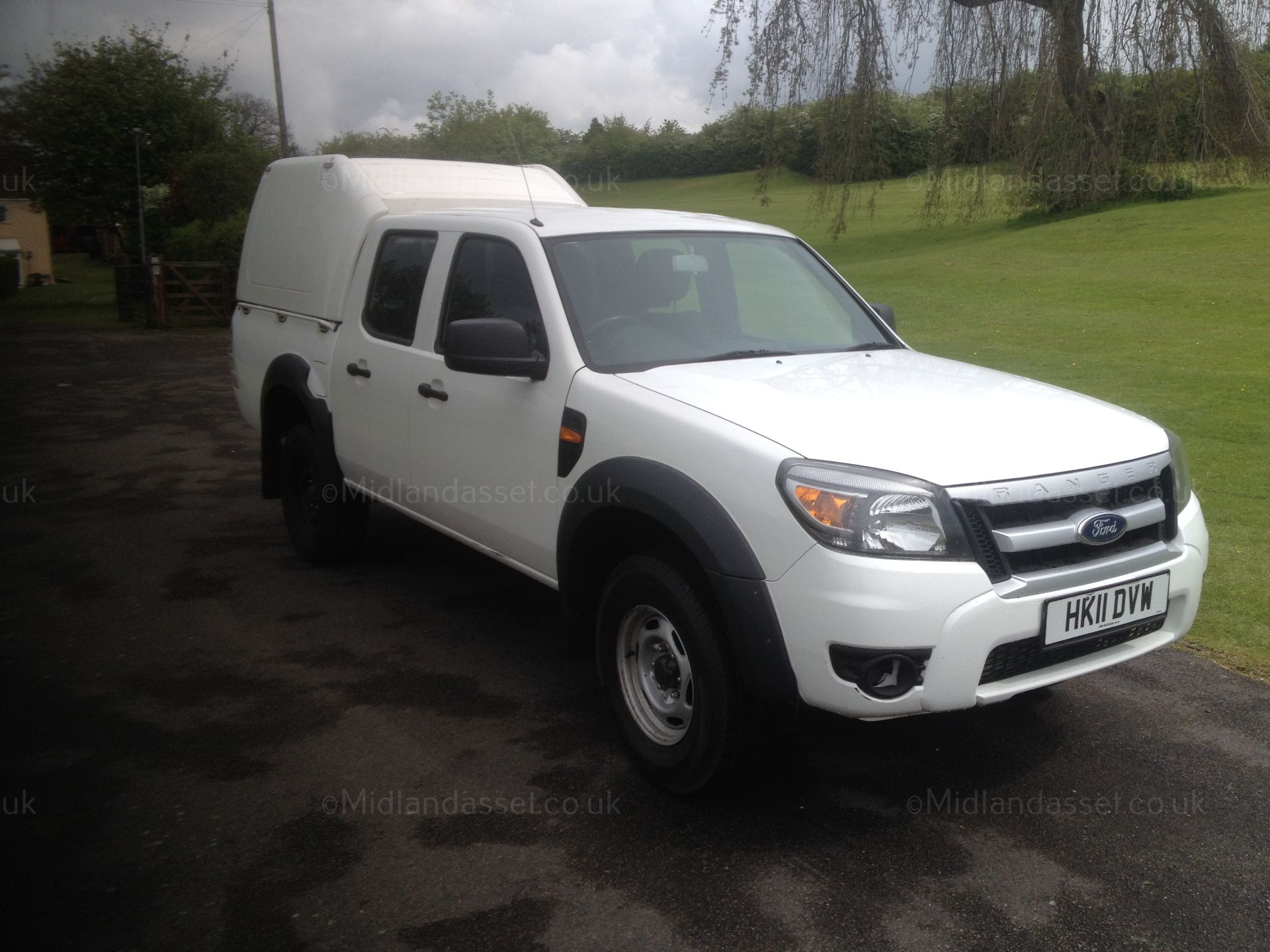 2011/11 REG FORD RANGER XL 4x4 TDCI DOUBLE CAB PICK UP ONE OWNER