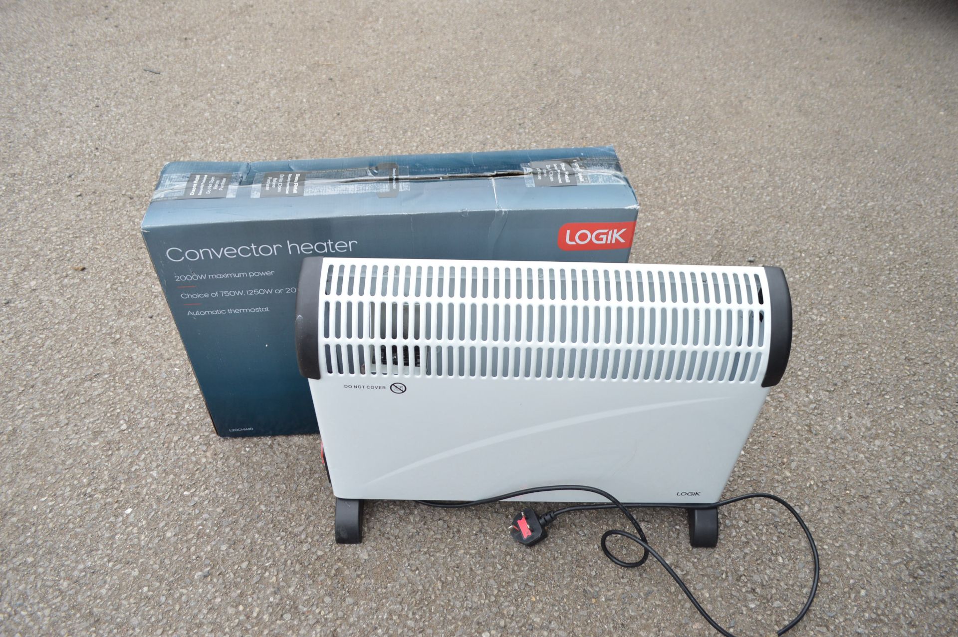 X2 LOGIK CONVECTOR HEATERS *NO VAT* UNTESTED COLLECTION / VIEWING FROM MARKHAM MOOR, DN22 0QU