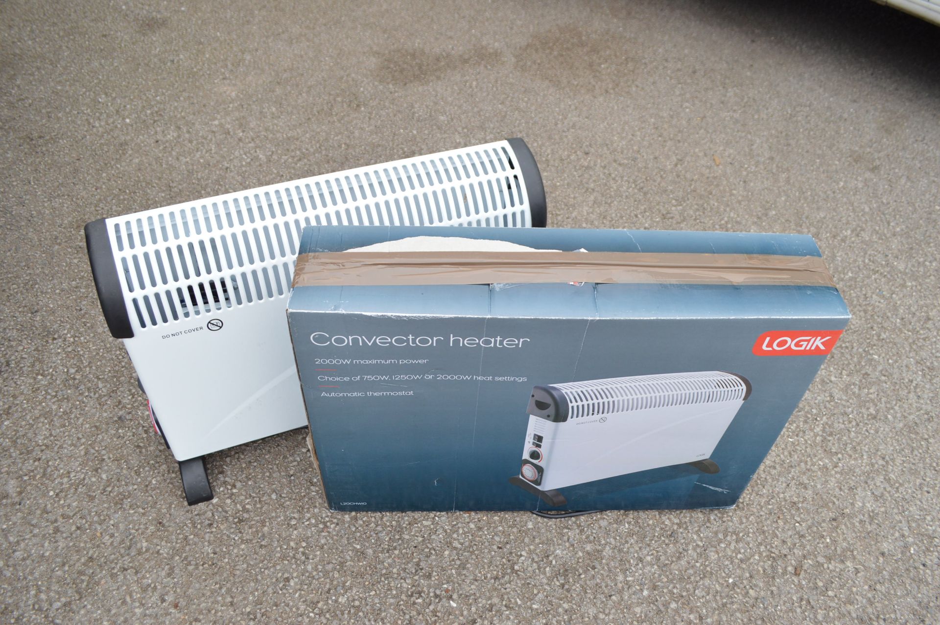 X2 LOGIK CONVECTOR HEATERS *NO VAT* UNTESTED  COLLECTION / VIEWING FROM MARKHAM MOOR, DN22 0QU