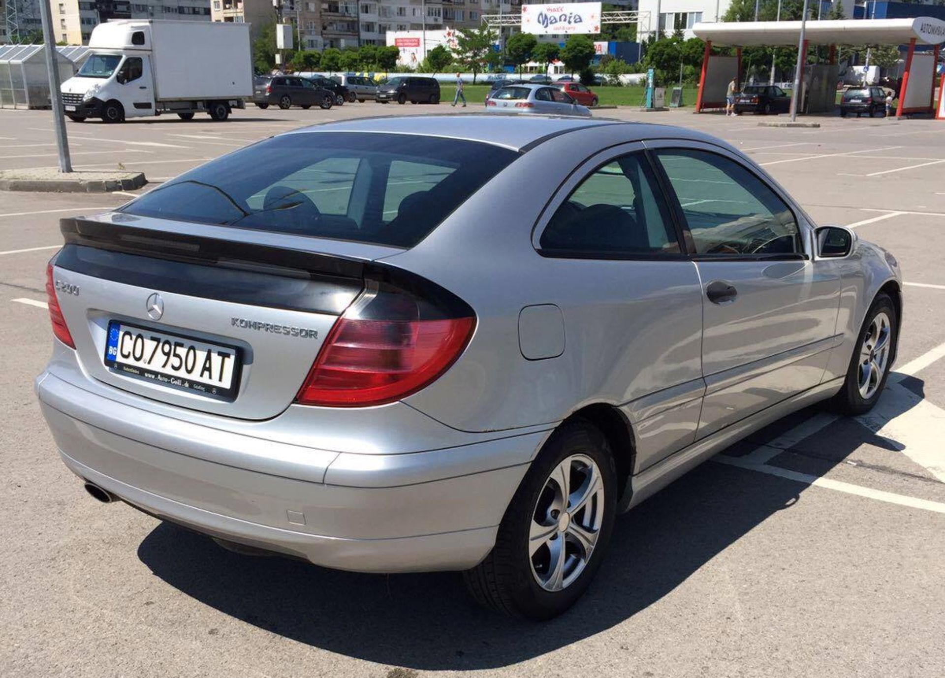 LHD 2001 MERCEDES-BENZ C200 KOMPRESSOR WITH LPG CONVERSION - LEFT HAND DRIVE IN SOFIA BULGARIA - Image 2 of 10