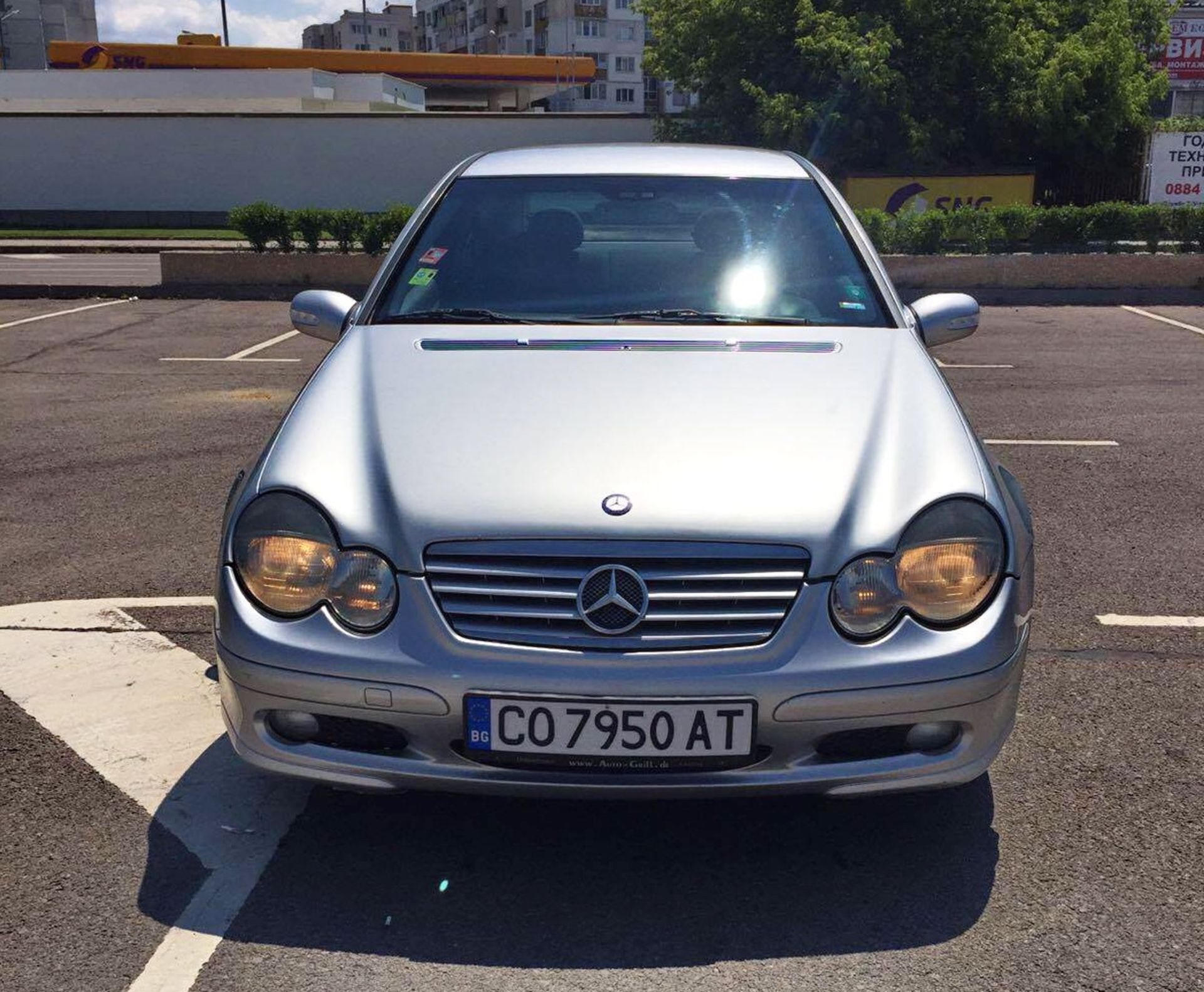 LHD 2001 MERCEDES-BENZ C200 KOMPRESSOR WITH LPG CONVERSION - LEFT HAND DRIVE IN SOFIA BULGARIA - Image 5 of 10