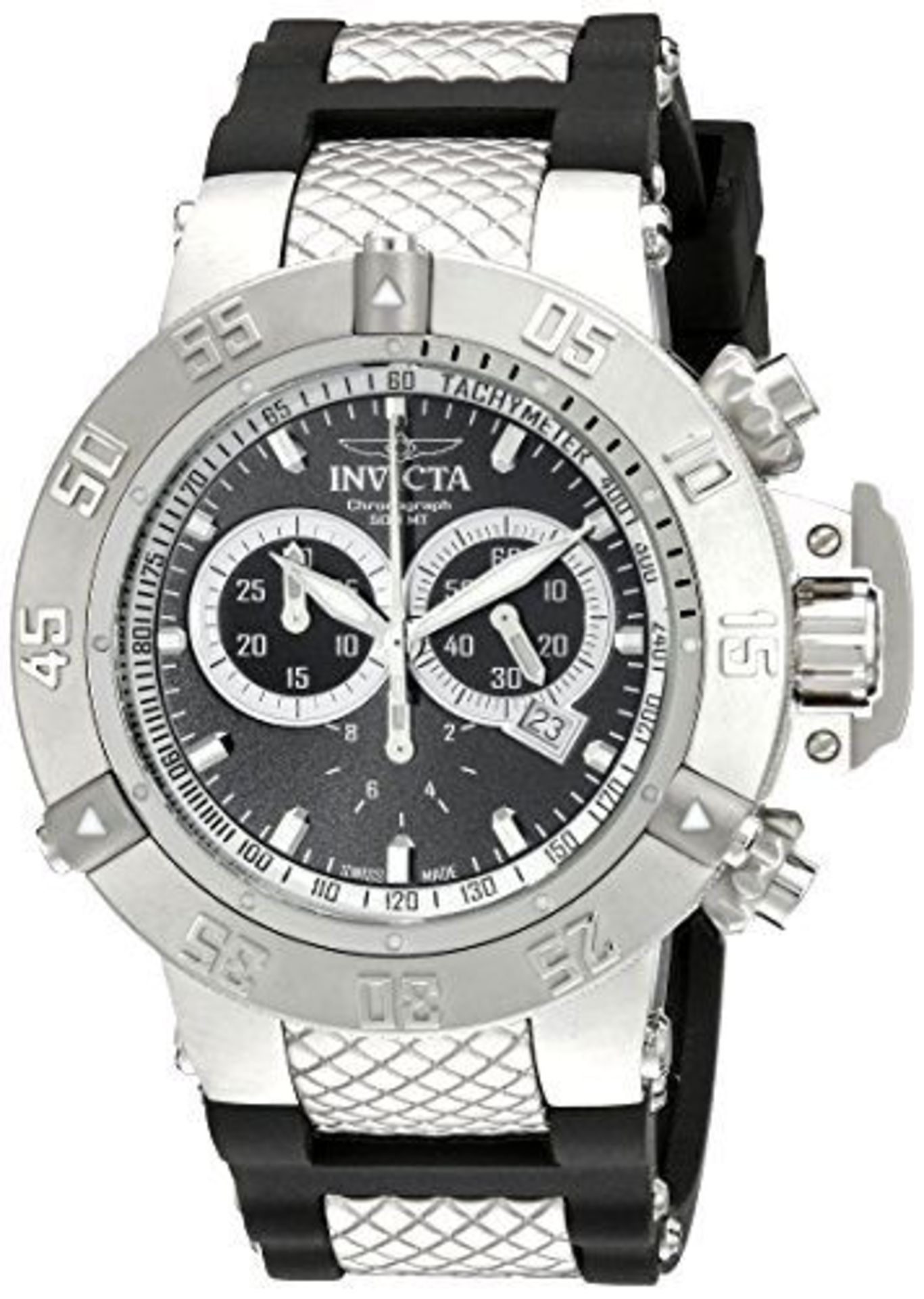 INVICTA SUBAQUA CHRONOGRAPH MENS WATCH HUGE 50mm BNIB - Image 4 of 5