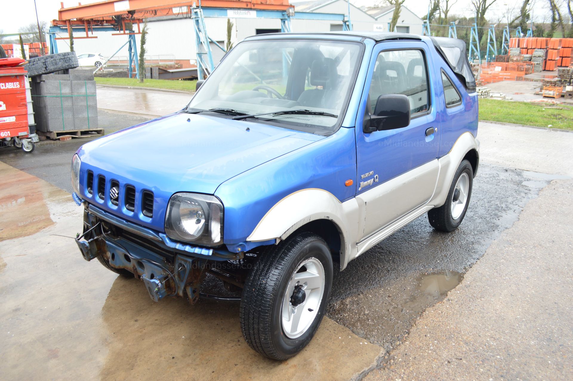 2003/03 REG SUZUKI JIMNY O2 3 DOOR CONVERTIBLE *NO VAT* - Image 2 of 12