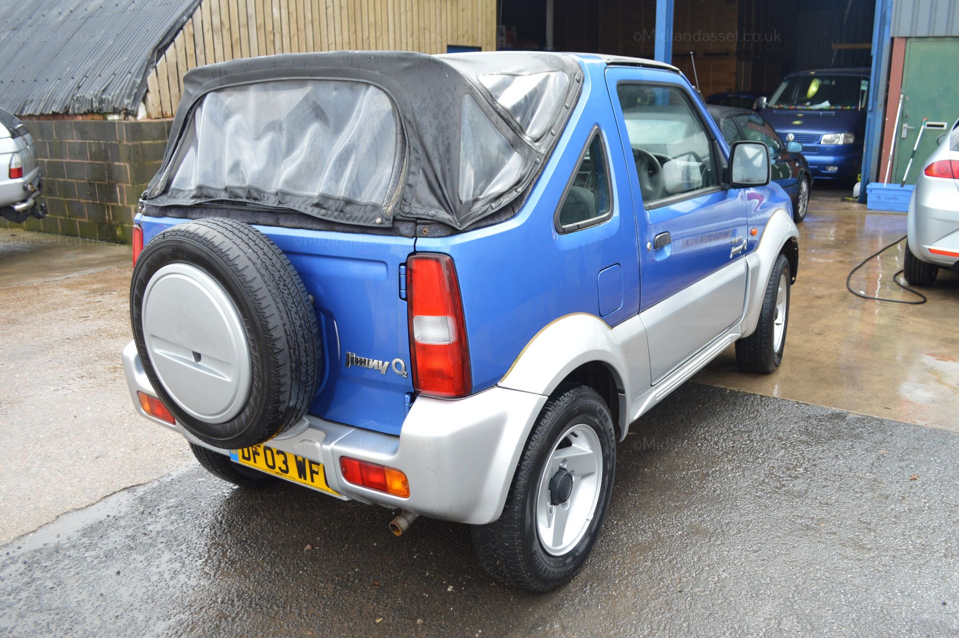 2003/03 REG SUZUKI JIMNY O2 3 DOOR CONVERTIBLE *NO VAT* - Image 5 of 12