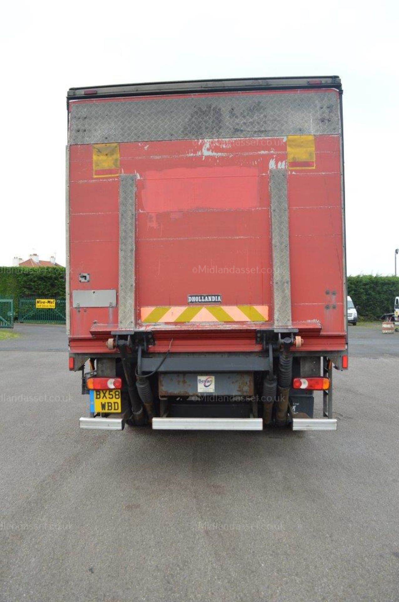 2008/58 REG RENAULT MIDLUM 18 TONNE CURTAIN SIDE LORRY WITH TAIL LIFT ONE OWNER - Image 5 of 24