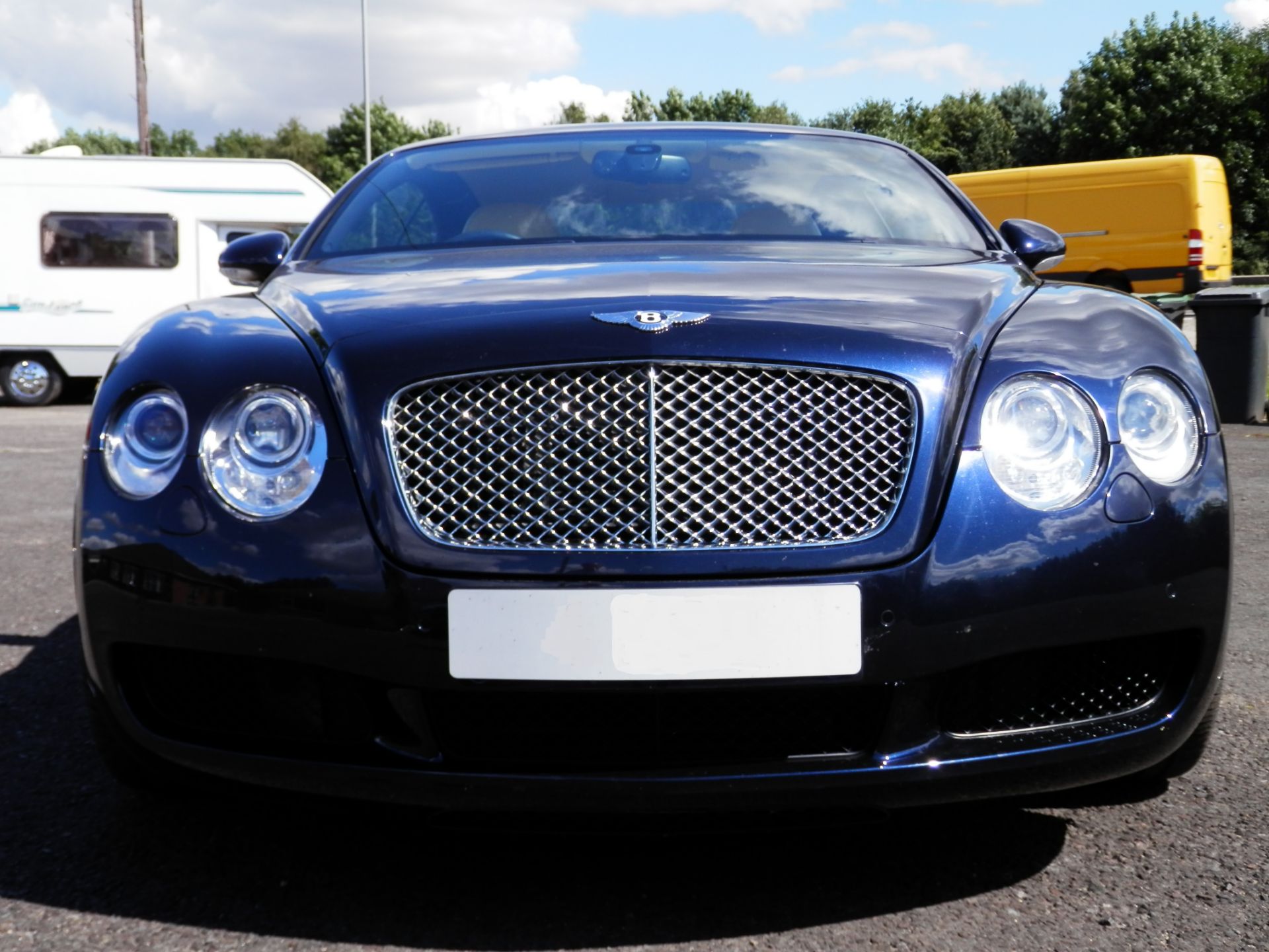 STUNNING 2007 BENTLEY GT CONTINENTAL, 6.0L TWIN TURBO,35K MILES, BLUE, CREAM LEATHER, FULL HISTORY. - Image 2 of 53