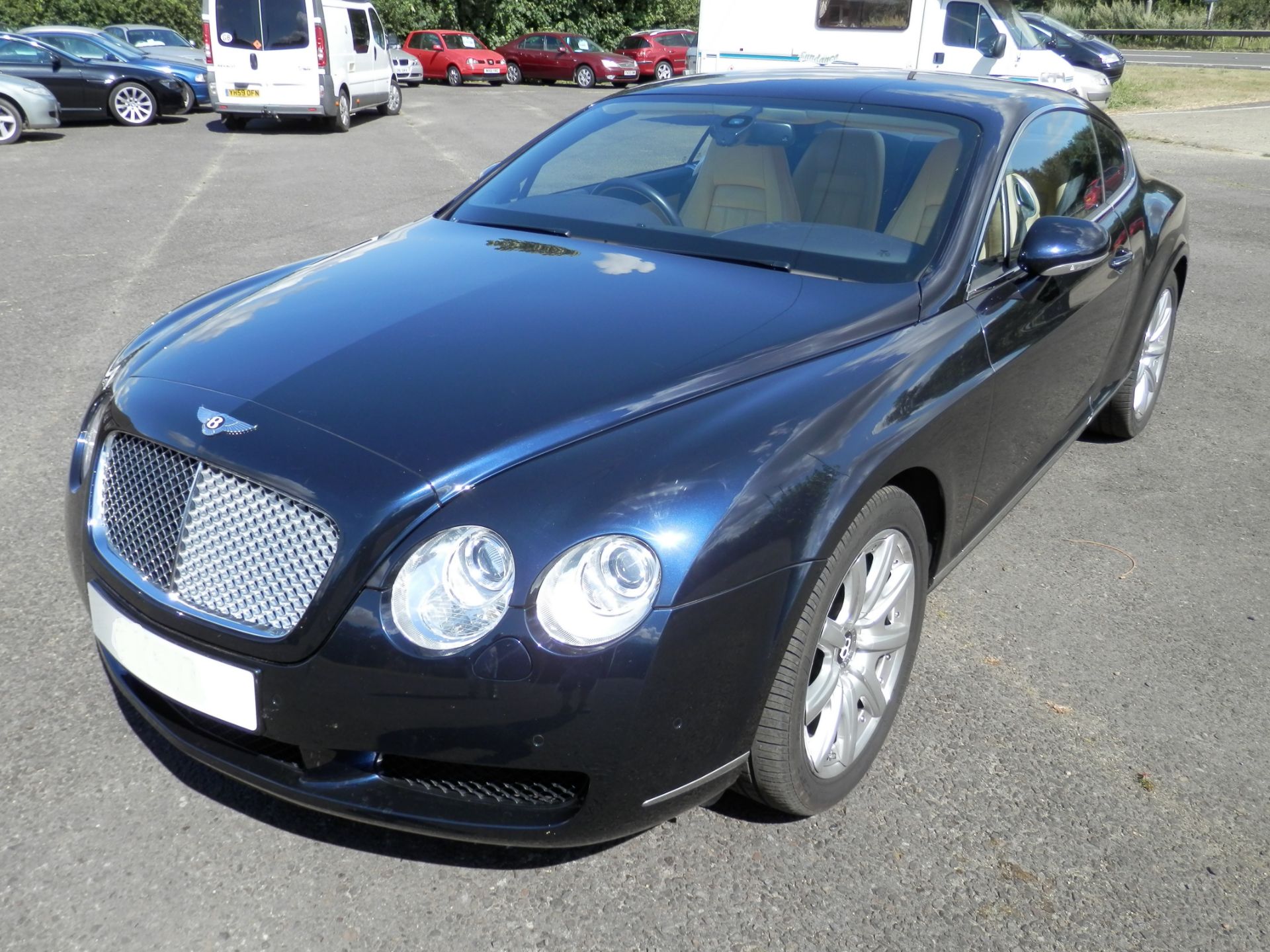 STUNNING 2007 BENTLEY GT CONTINENTAL, 6.0L TWIN TURBO,35K MILES, BLUE, CREAM LEATHER, FULL HISTORY. - Image 8 of 53