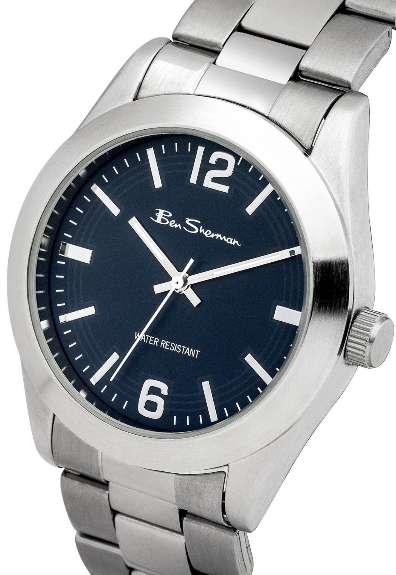 NEW IN BOX BEN SHERMAN MENS WATCH WITH BLUE DIAL *NO VAT* - Image 2 of 4