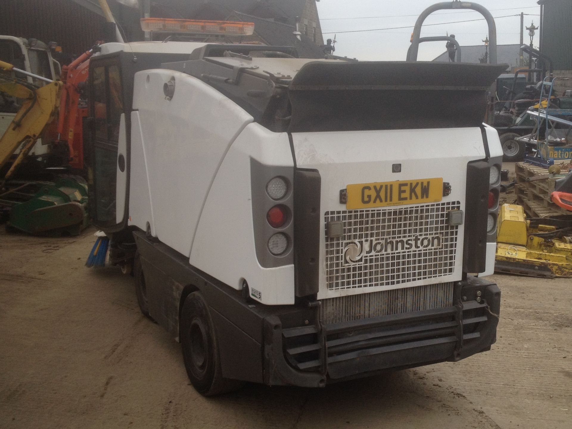 2011 JOHNSON ROAD SWEEPER WITH LED LIGHTS