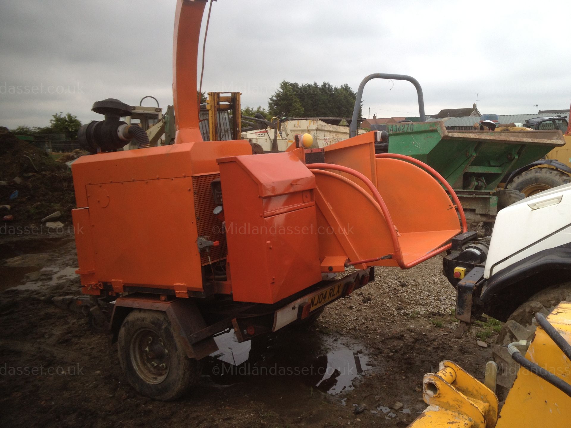 2003 JENSEN A340 DI TOWABLE WOOD CHIPPER - Image 6 of 10