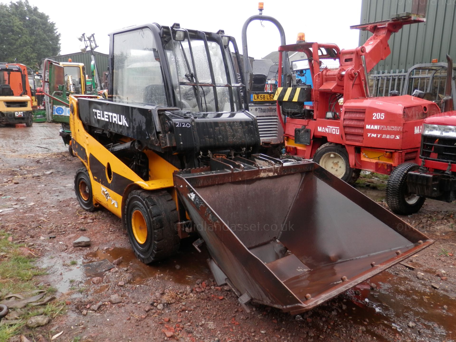 2004 JCB 30D TELETRUCK WITH BAGGING BUCKET