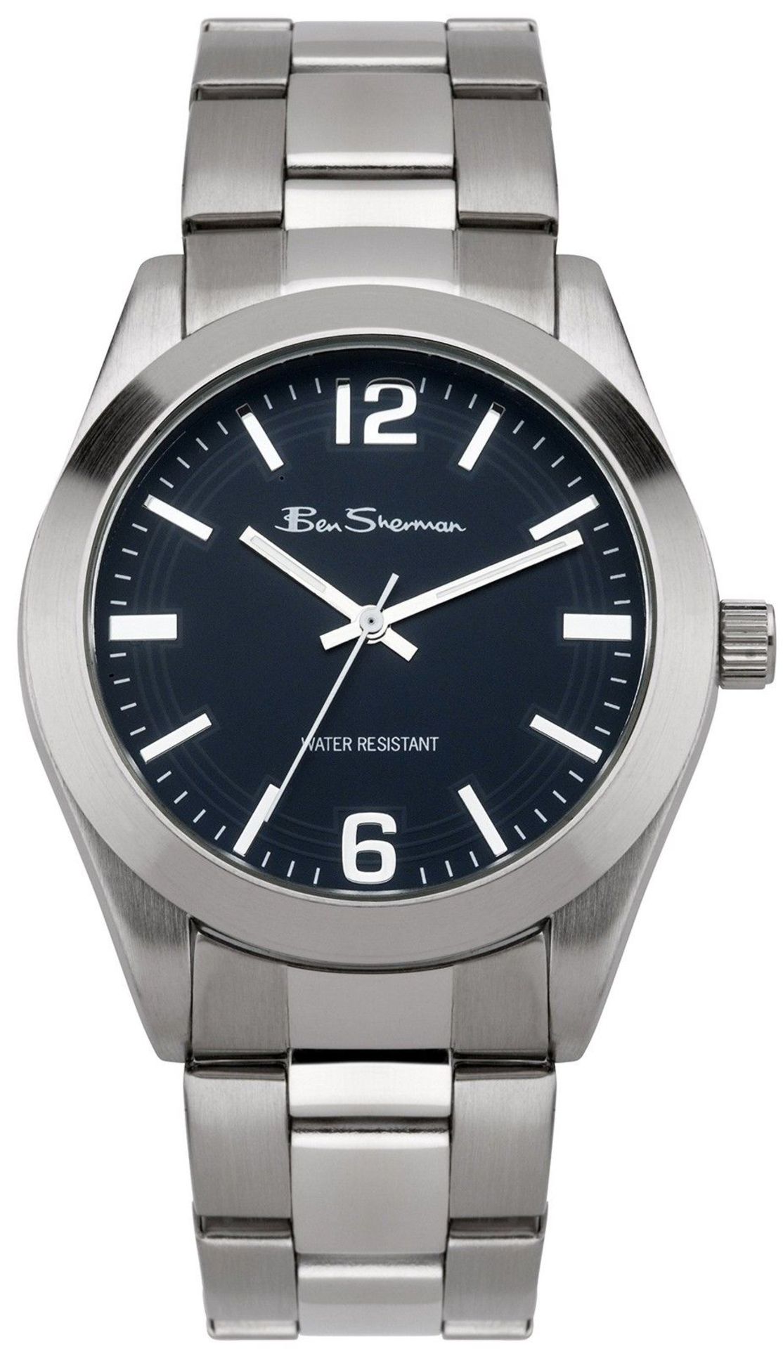 NEW IN BOX BEN SHERMAN MENS WATCH WITH BLUE DIAL *NO VAT*