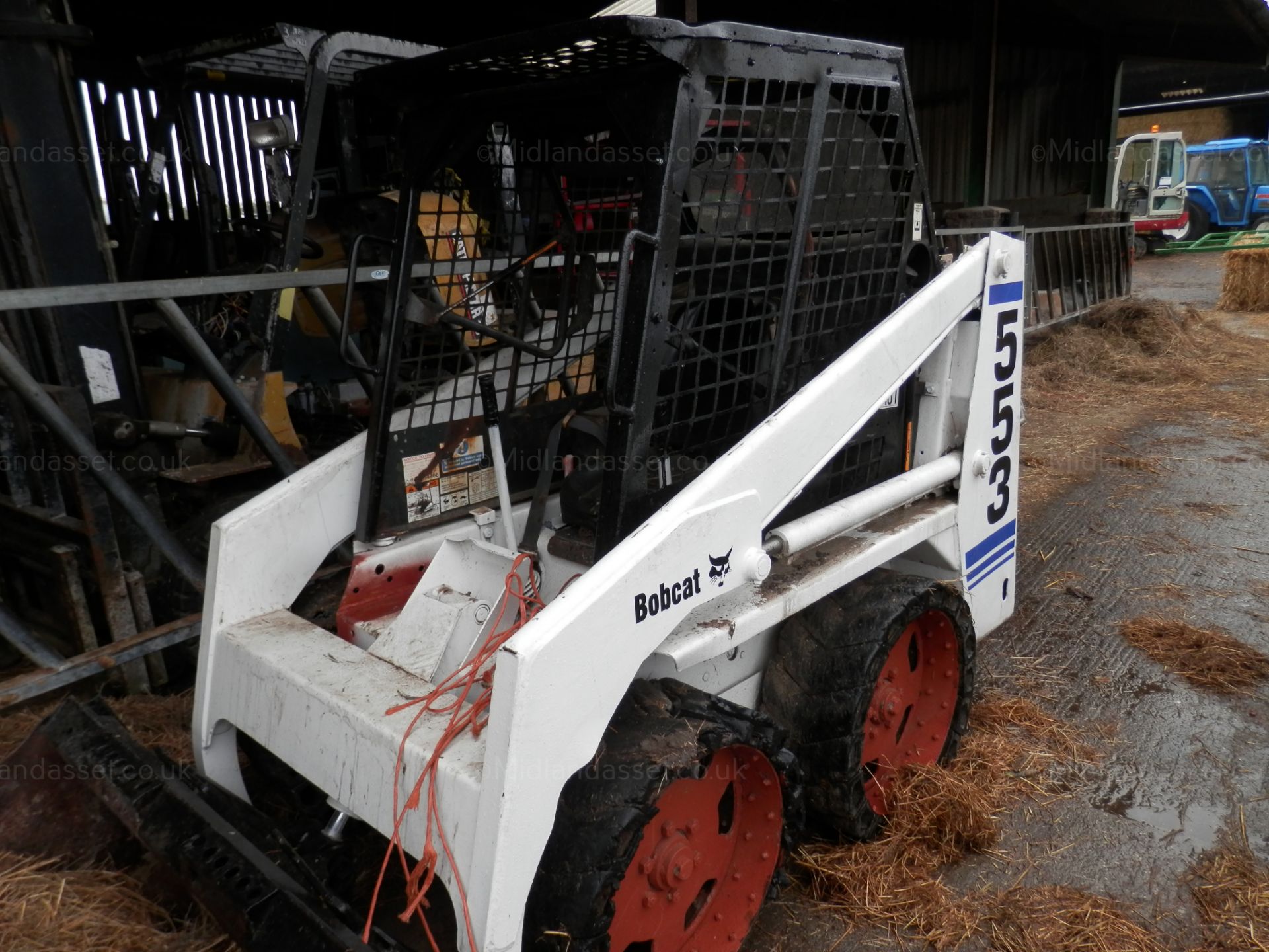 BOBCAT 553 SKID STEER LOADER - Image 4 of 7