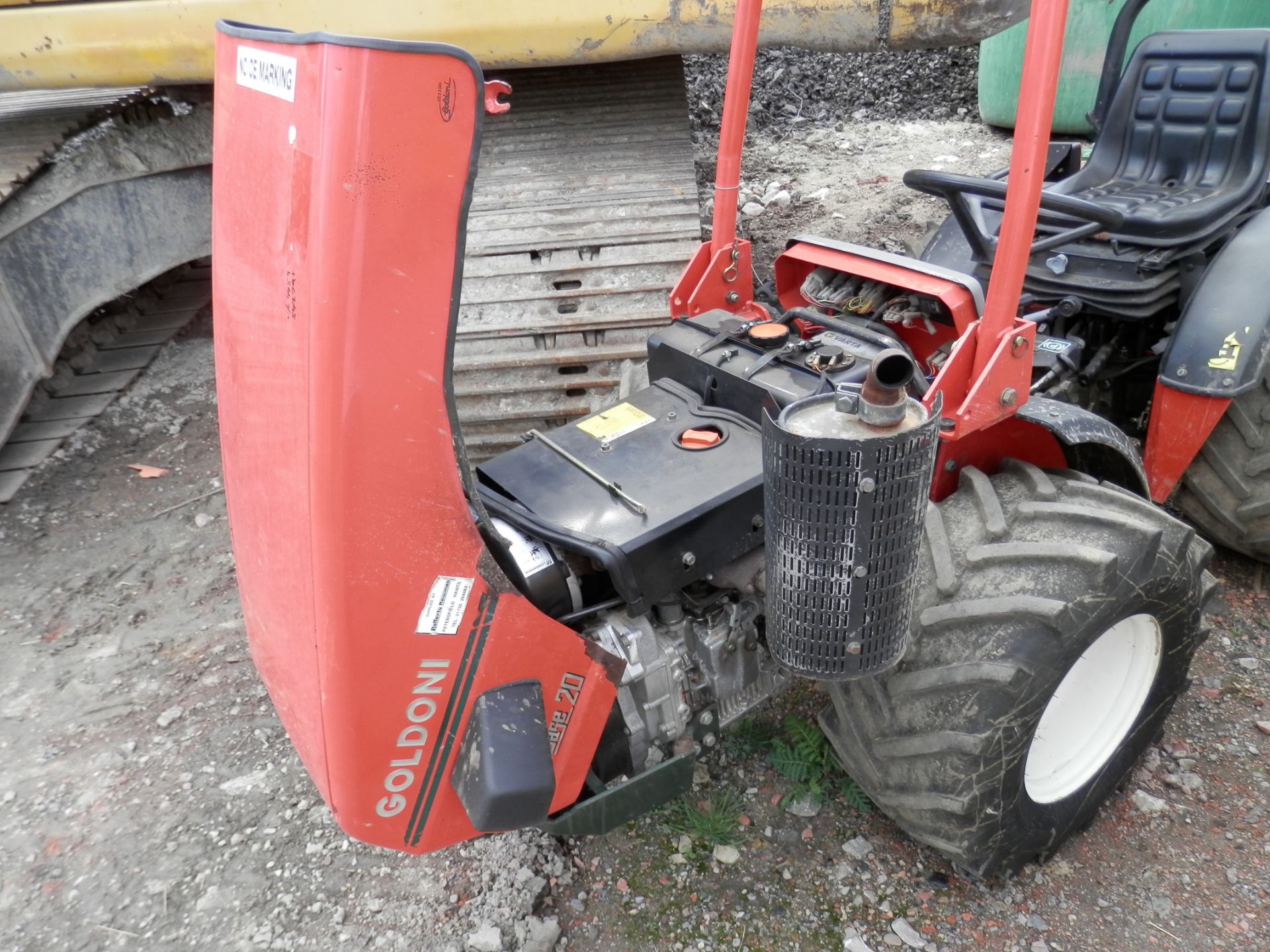 GOLDINI 1500 KG 21A, COMPACT DIESEL TRACTOR. READY FOR WORK. - Bild 8 aus 9