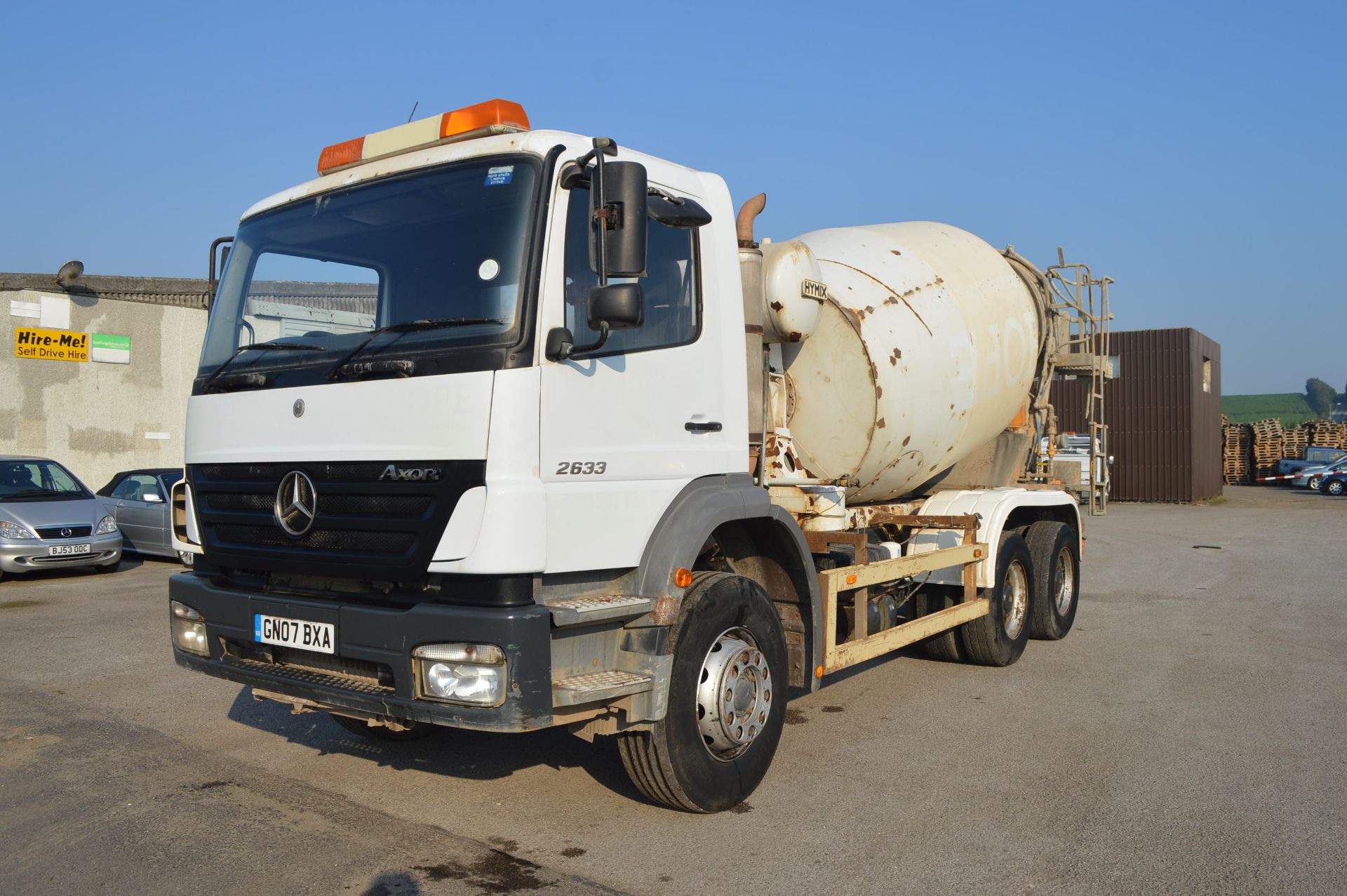 2007 MERCEDES AXOR 2633 6X4 CONCRETE MIXER - 1 OWNER FROM NEW, SELLING DUE TO RETIREMENT *NO VAT* - Image 3 of 39