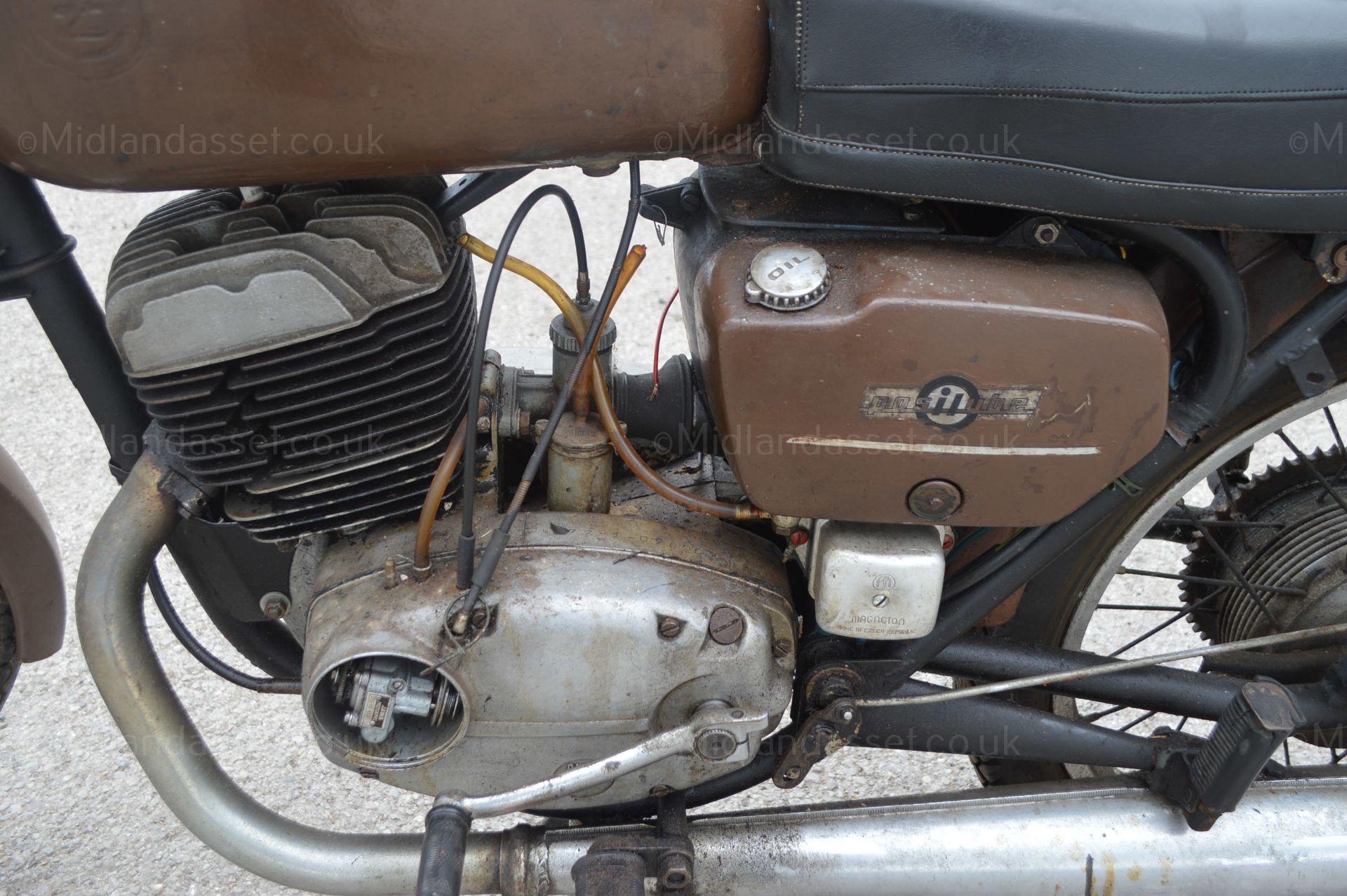 1976 CZ 172cc MOTORCYCLE *NO VAT* - Image 7 of 12