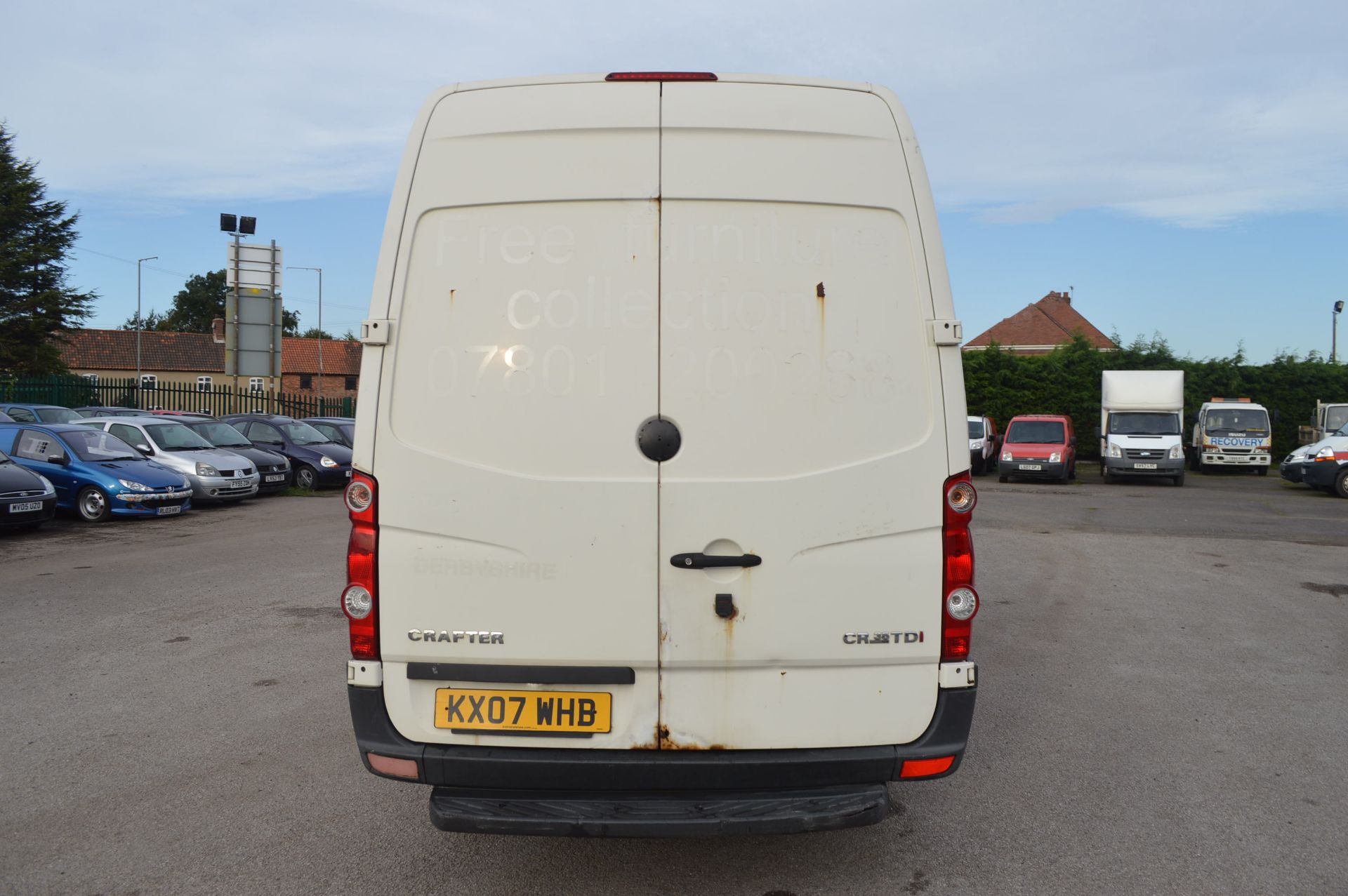 2007/07 REG VOLKSWAGEN CRAFTER CR35 109 LWB *NO VAT* - Image 5 of 22