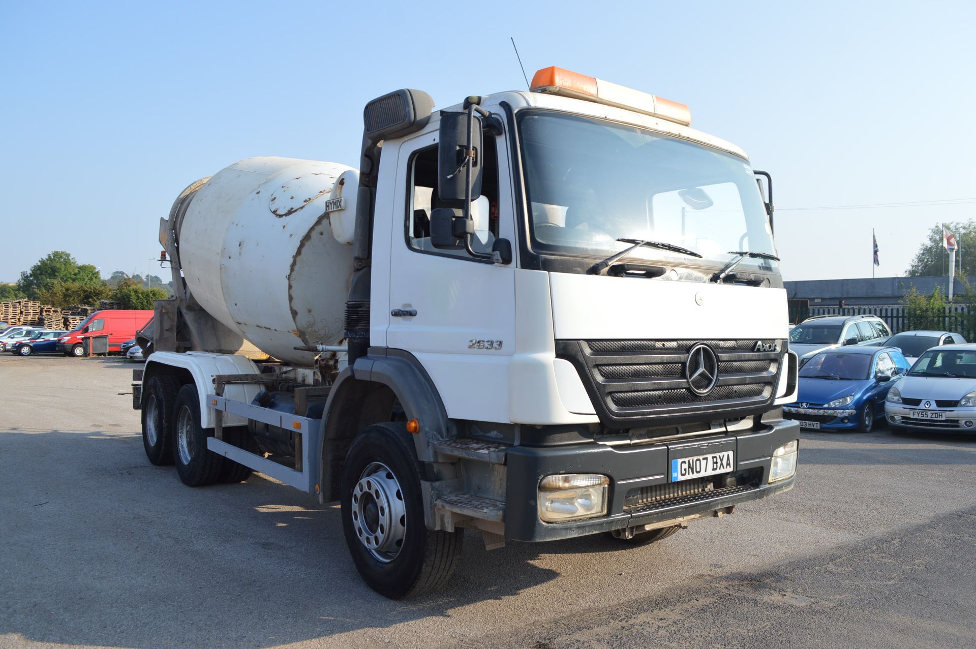 2007 MERCEDES AXOR 2633 6X4 CONCRETE MIXER - 1 OWNER FROM NEW, SELLING DUE TO RETIREMENT *NO VAT*