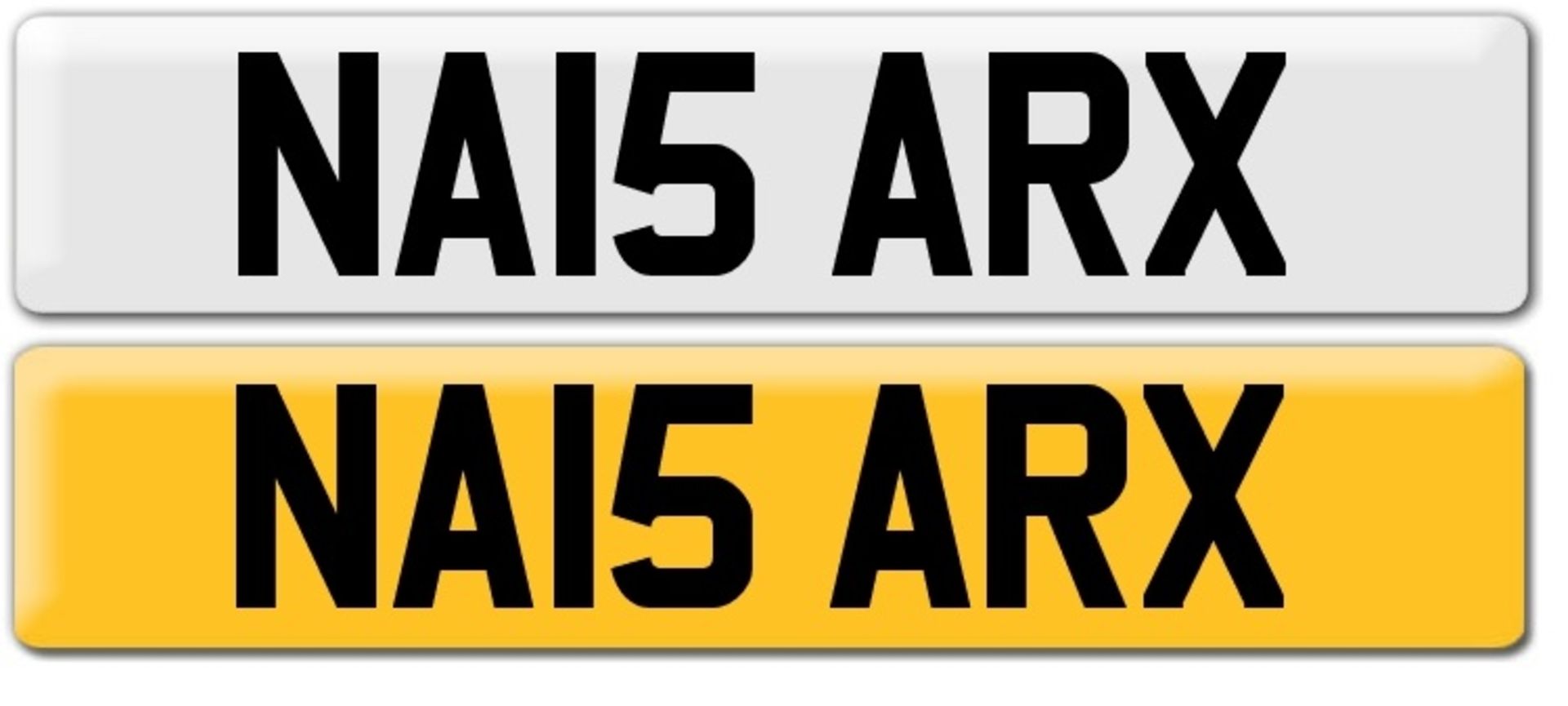 NA15 ARX - REGISTRATION PLATE - ON RETENTION UNTIL 28/2/2026 *NO VAT*