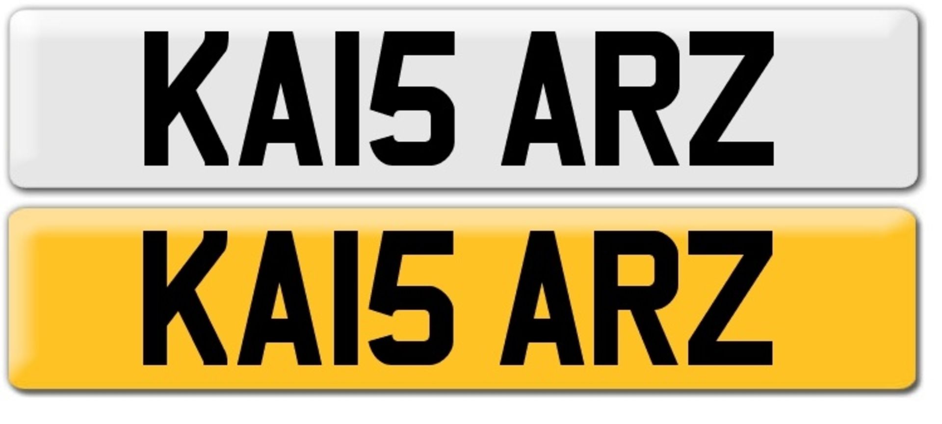 KA15 ARZ - REGISTRATION PLATE - ON RETENTION UNTIL 28/2/2026 *NO VAT*