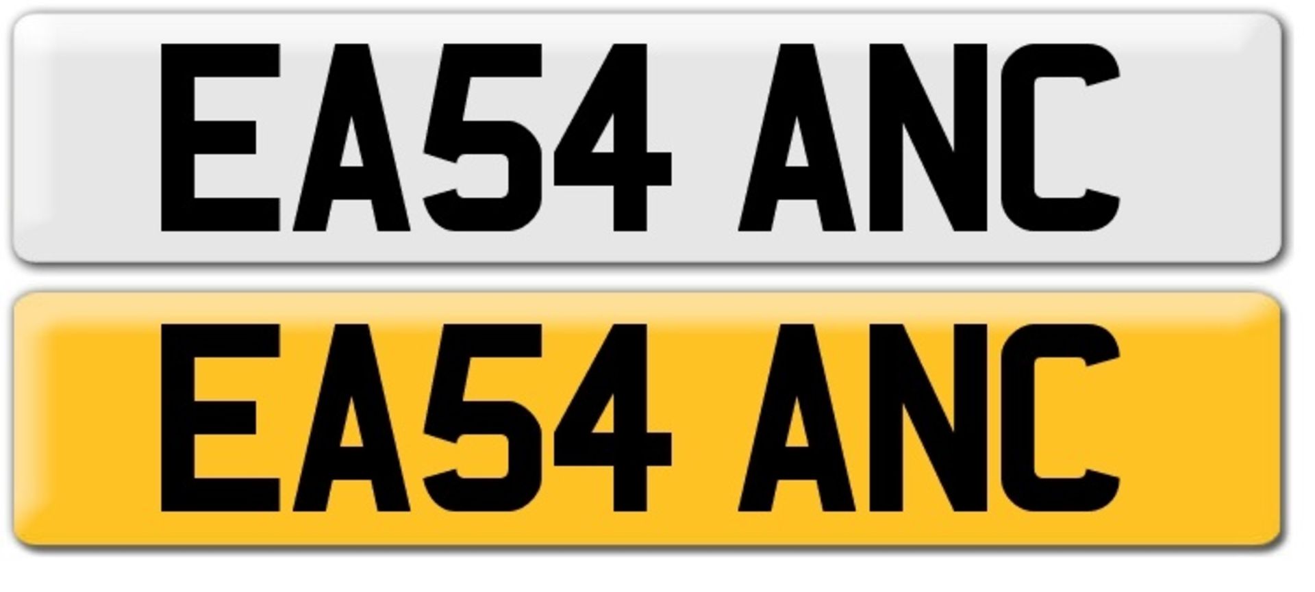 EA54 ANC - REGISTRATION PLATE - ON RETENTION UNTIL 13/2/2026 *NO VAT*