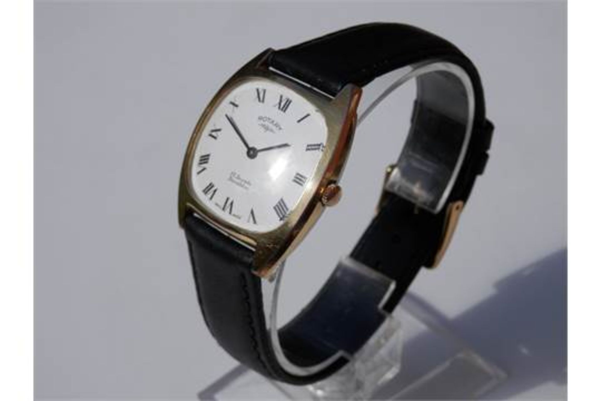 1960S VINTAGE GENTS ROTARY 17 JEWEL SWISS MADE INCABLOC HAND WIND WORKING WATCH, JUST SERVICED. - Image 11 of 15