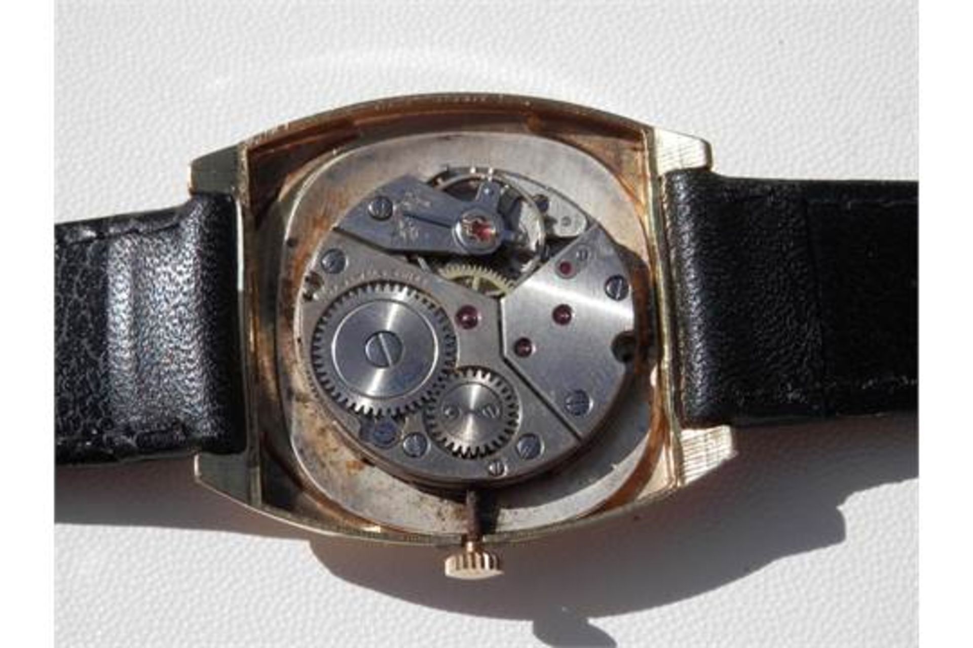 1960S VINTAGE GENTS ROTARY 17 JEWEL SWISS MADE INCABLOC HAND WIND WORKING WATCH, JUST SERVICED. - Image 5 of 15