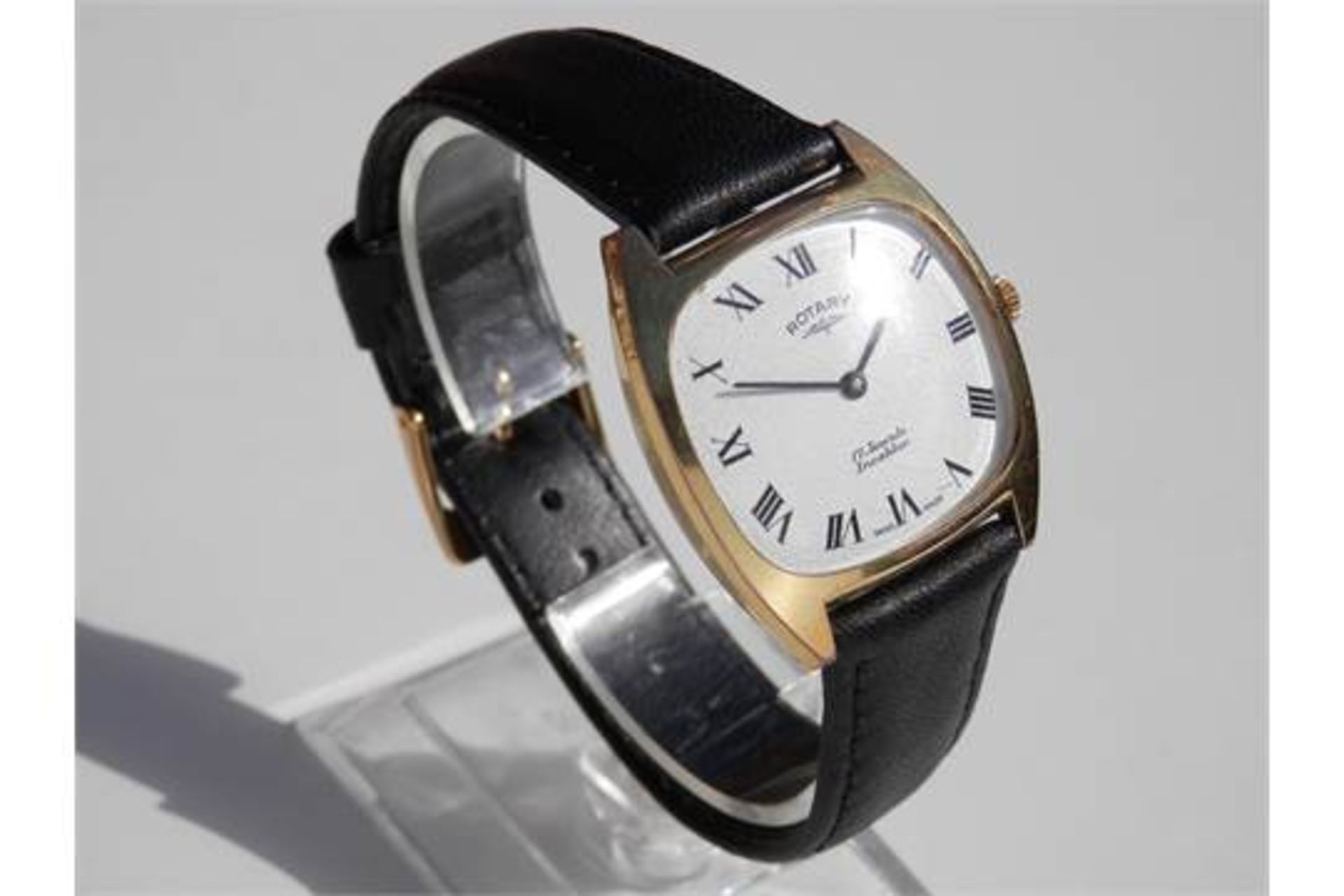 1960S VINTAGE GENTS ROTARY 17 JEWEL SWISS MADE INCABLOC HAND WIND WORKING WATCH, JUST SERVICED. - Image 13 of 15