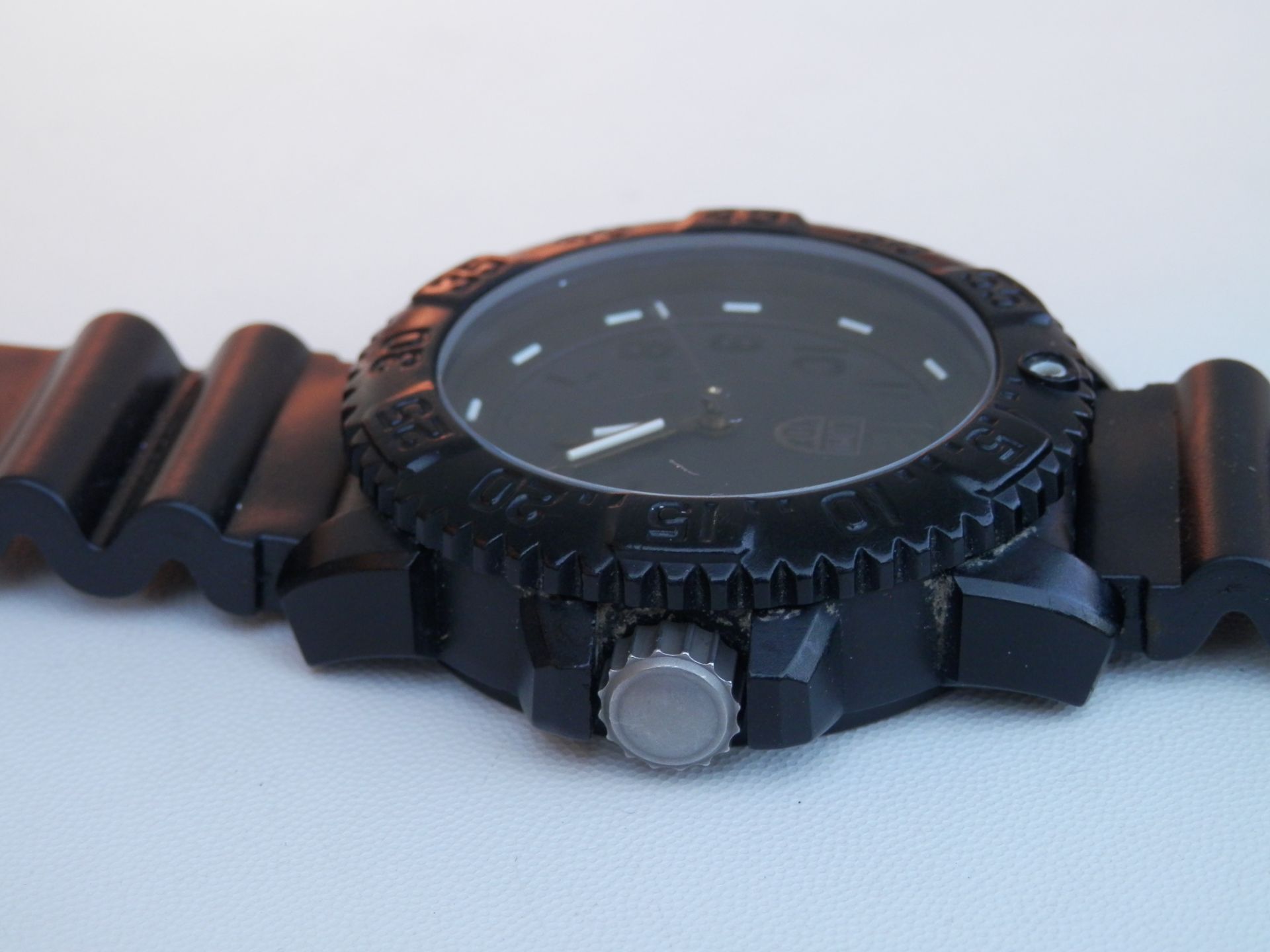 RRP £275 SUPERB 100% GENUINE LUMINOX TACTICAL NAVY SEALS 47MM CARBON, 200M WR, MINERAL CRYSTAL WATCH - Image 9 of 9