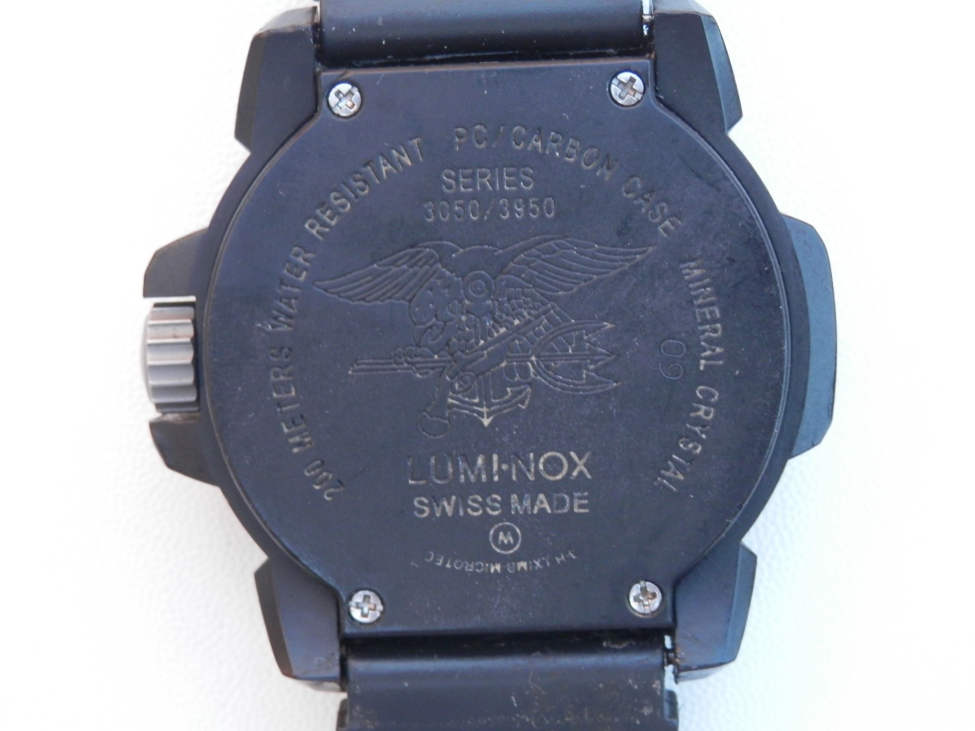 RRP £275 SUPERB 100% GENUINE LUMINOX TACTICAL NAVY SEALS 47MM CARBON, 200M WR, MINERAL CRYSTAL WATCH - Image 3 of 9