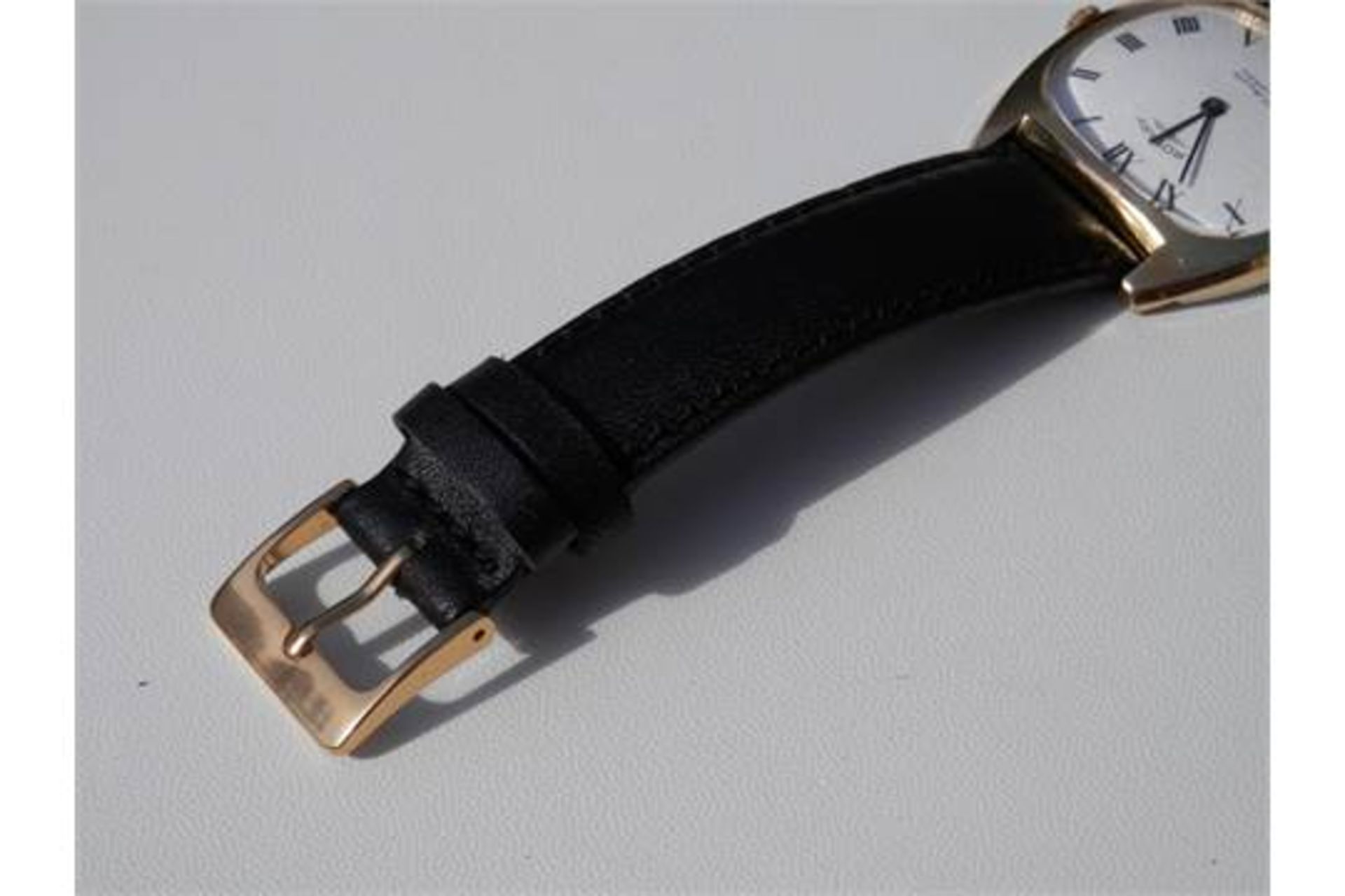 1960S VINTAGE GENTS ROTARY 17 JEWEL SWISS MADE INCABLOC HAND WIND WORKING WATCH, JUST SERVICED. - Image 10 of 15