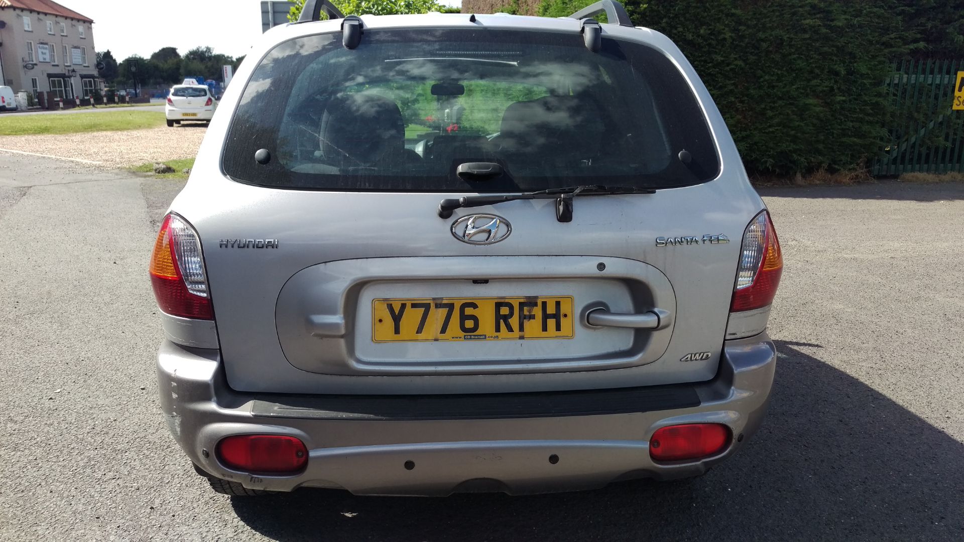 2001/Y REG HYUNDAI SANTA FE 2.4 PETROL 4 X 4, ICY AIR CON, 115K MILES. - Image 3 of 15