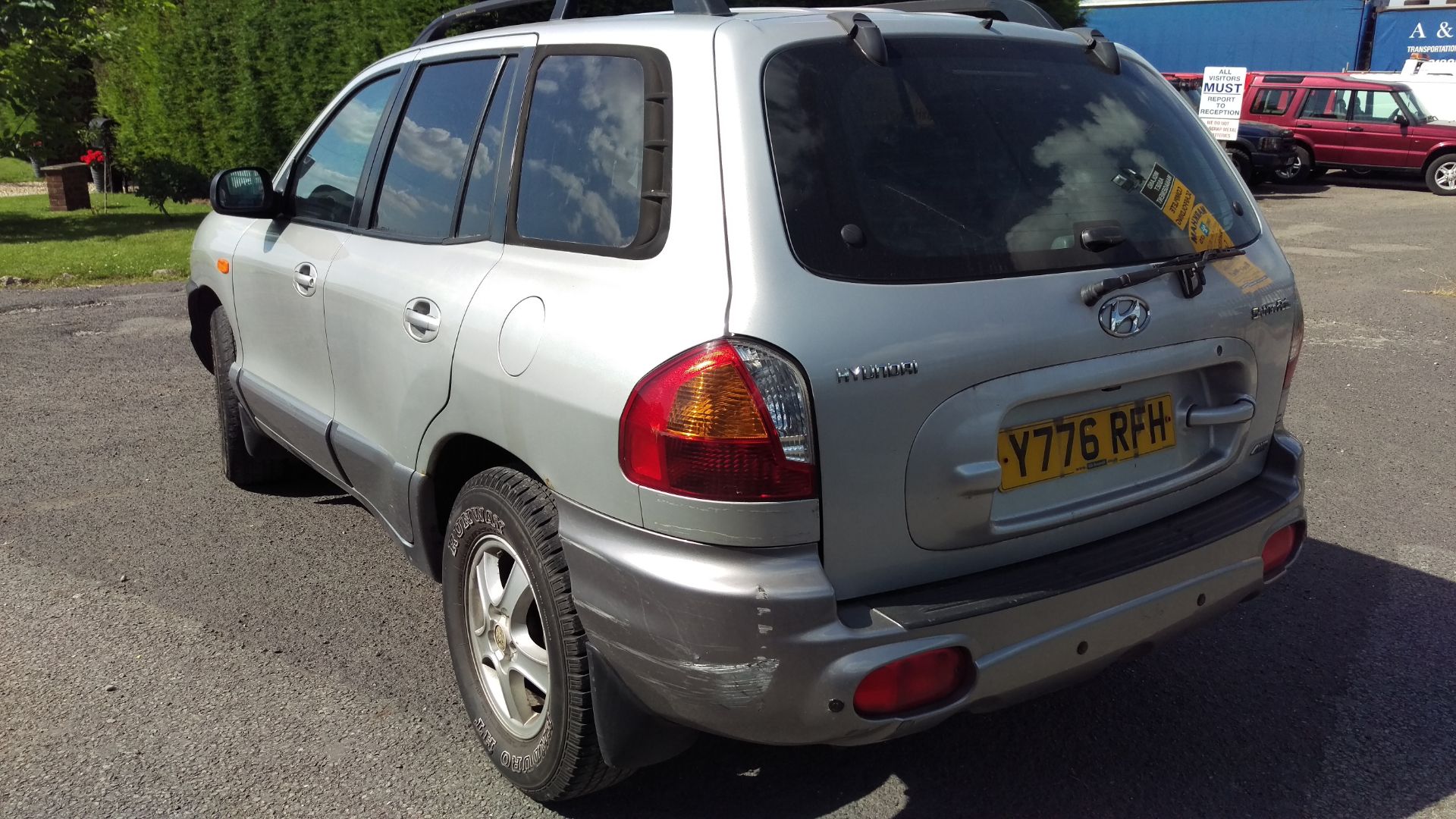 2001/Y REG HYUNDAI SANTA FE 2.4 PETROL 4 X 4, ICY AIR CON, 115K MILES. - Image 5 of 15