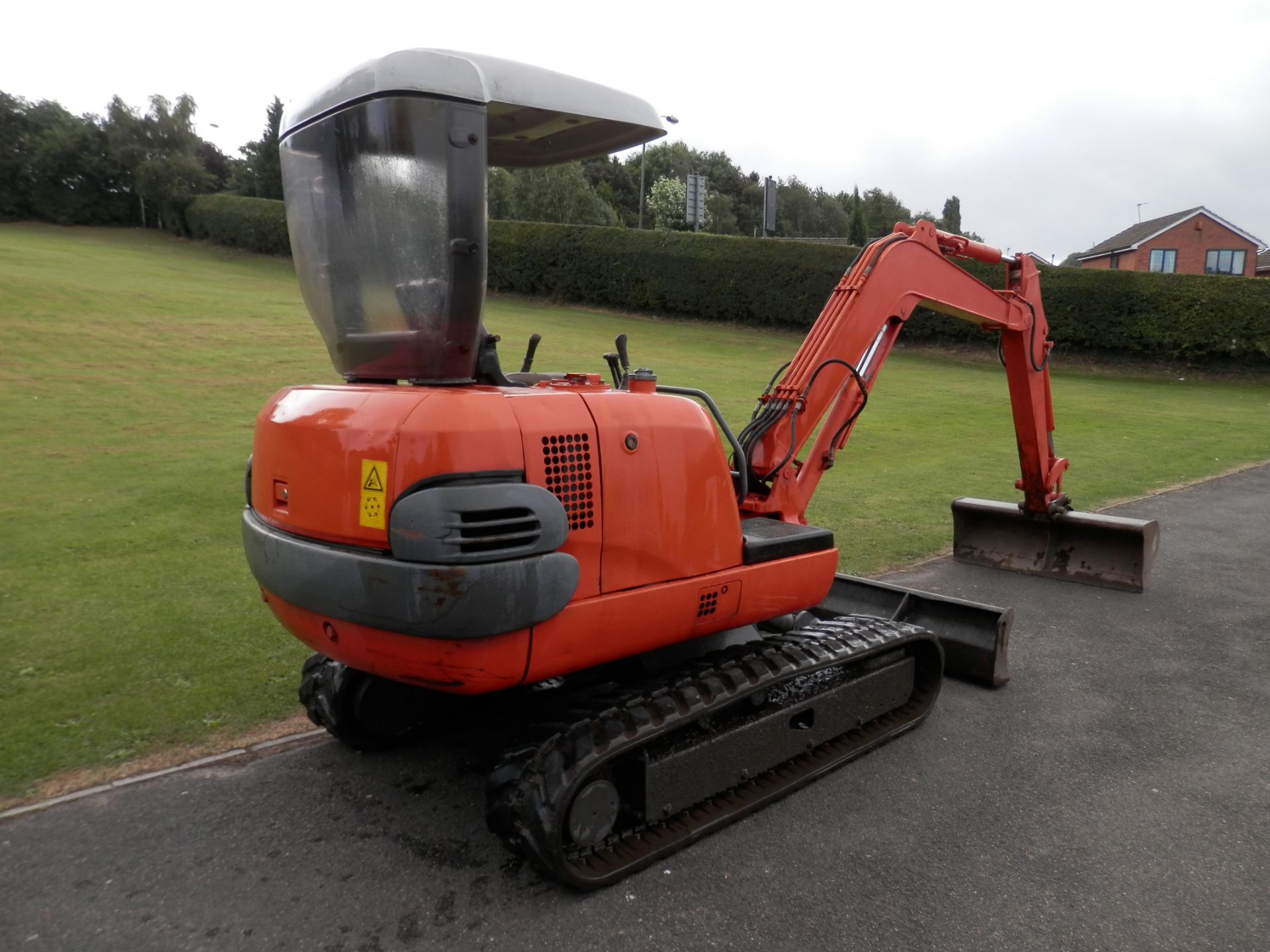 FULLY WORKING HITACHI DIESEL EX30 - 2 DIGGER, 3180 KG. 23.5 PS, 4.5 KPH. 3274 HOURS, NO VAT !! - Bild 3 aus 17