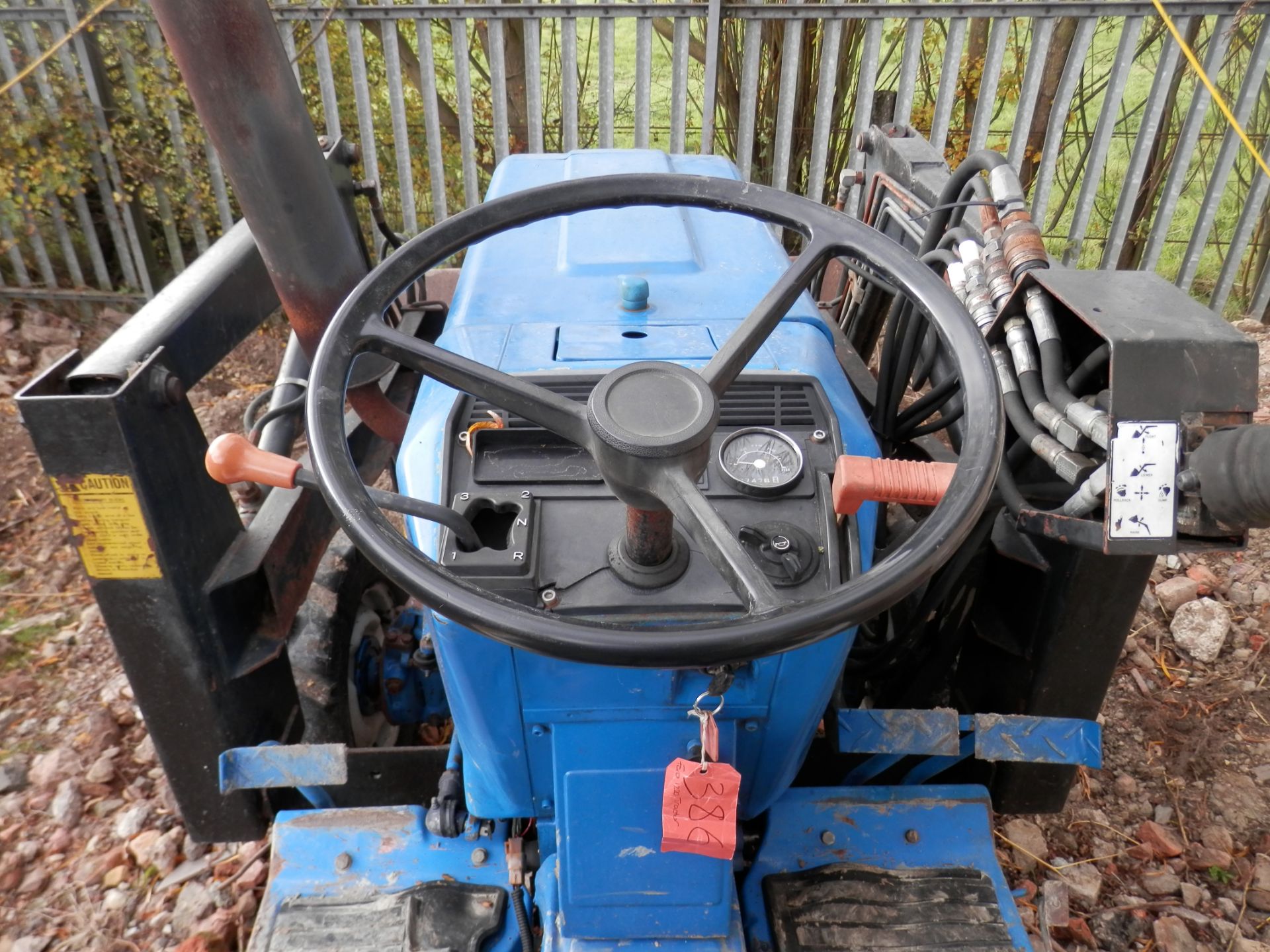 FORD 1220 MINI TRACTOR RUNNING, WORKING & DRIVING - Image 10 of 11