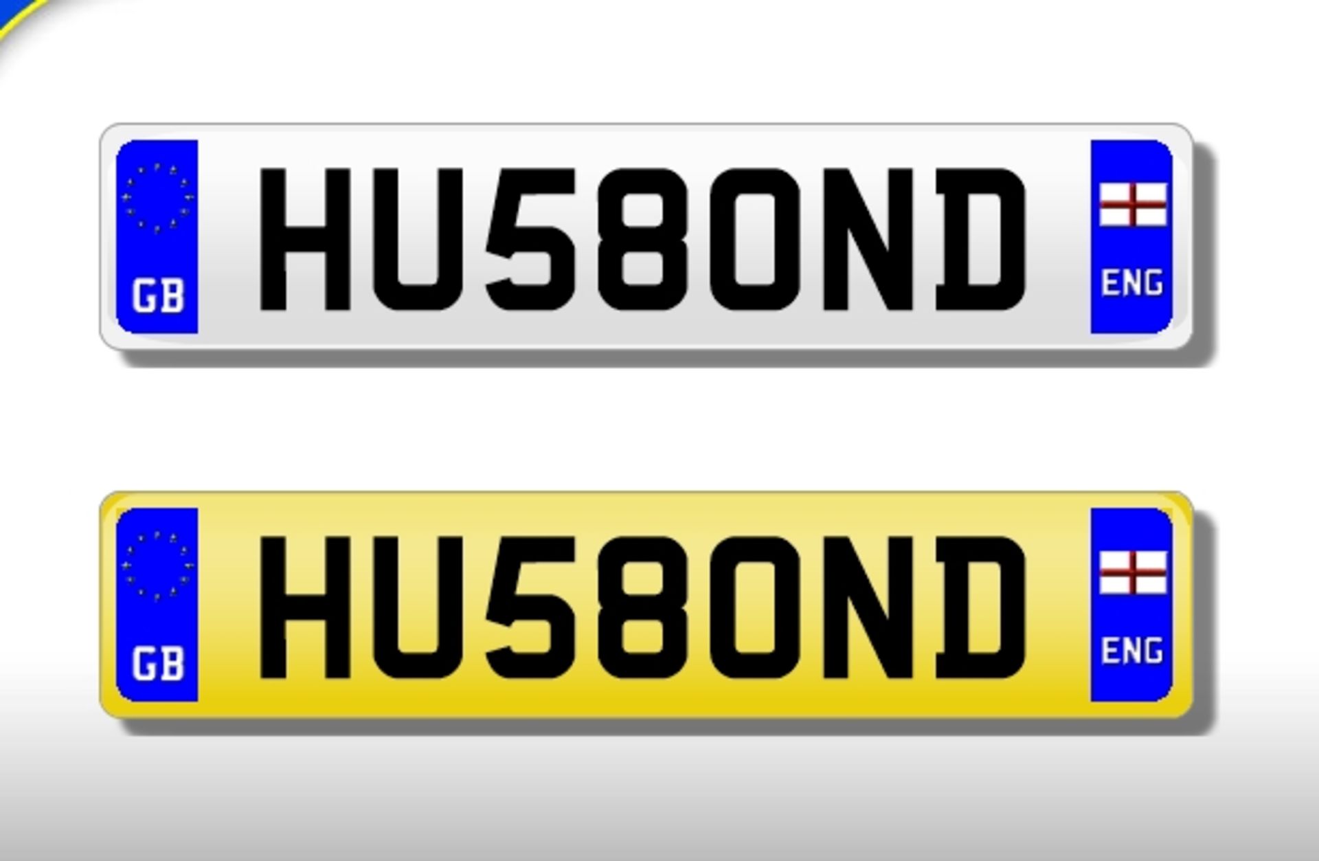 RARE OPPORTUNITY TO PURCHASE NUMBER PLATE "HU58OND" (HUSBAND) ON RETENTION.