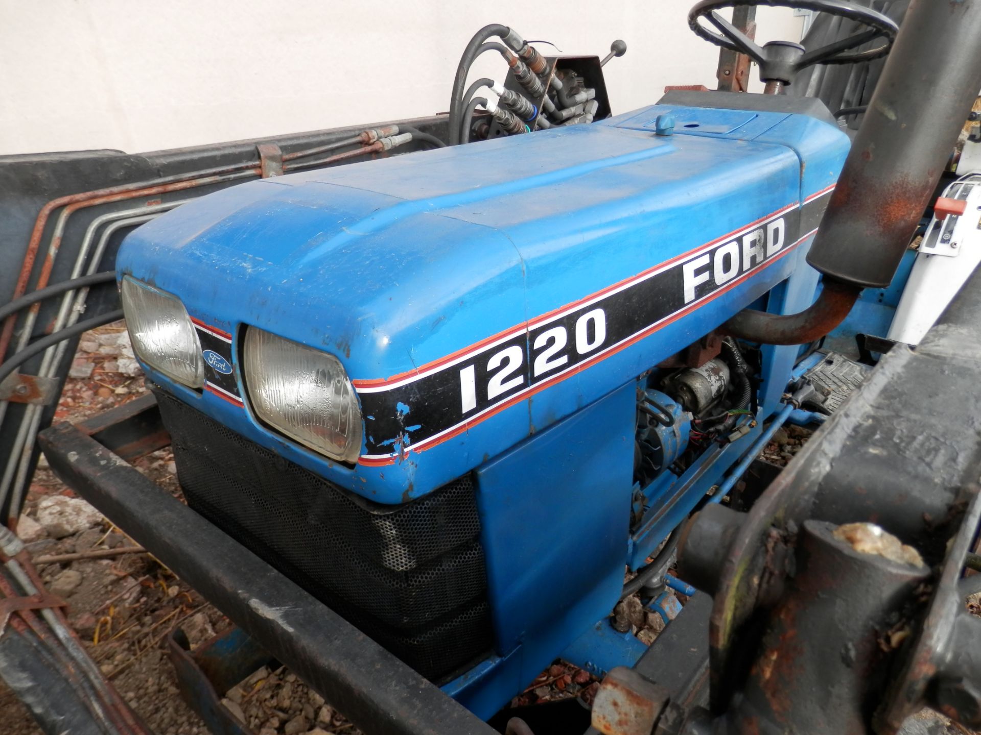 FORD 1220 MINI TRACTOR RUNNING, WORKING & DRIVING - Image 8 of 11