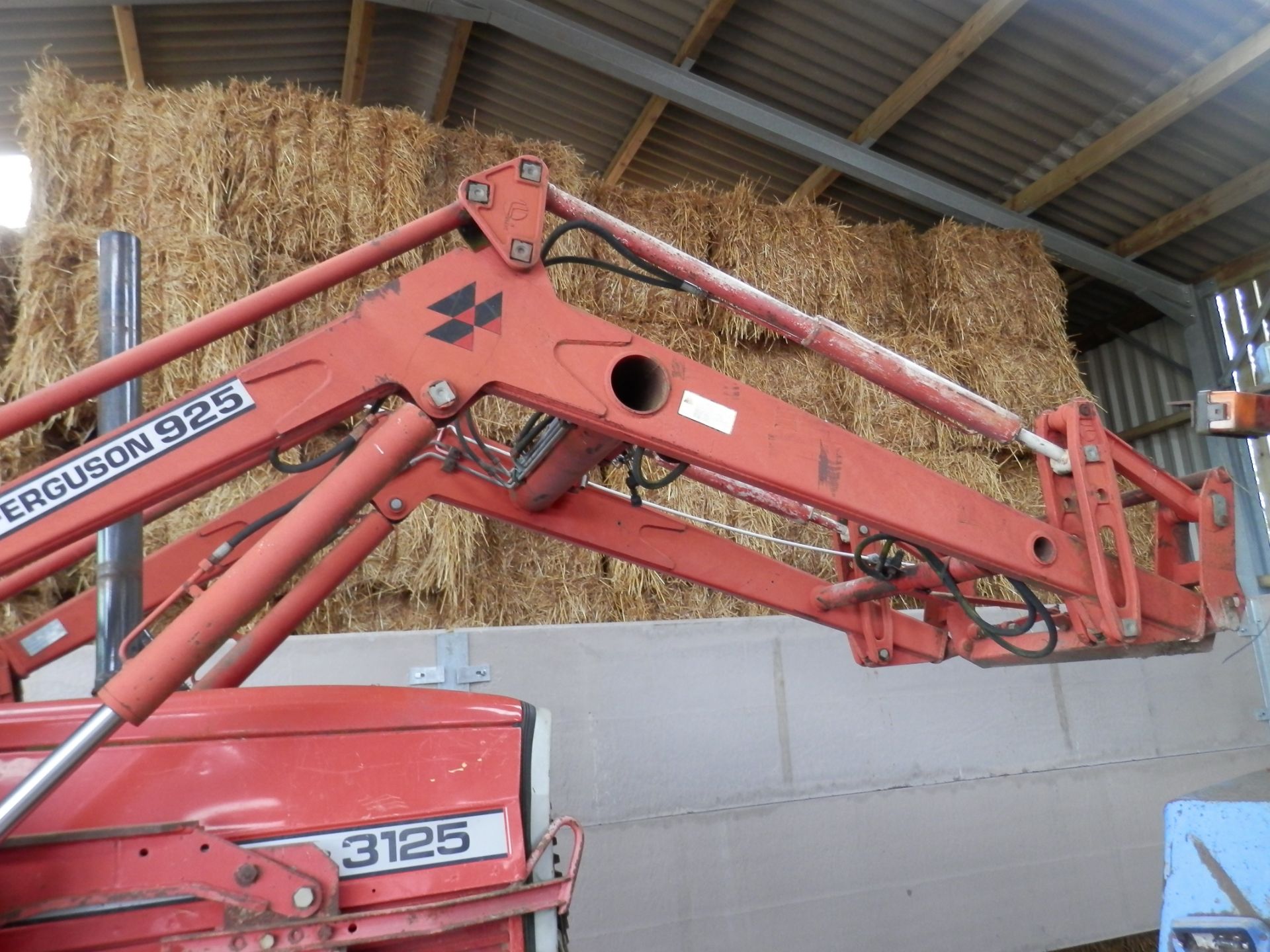 1992 J REG MASSEY FERGUSON 3125 DIESEL TRACTOR,WORKING - Image 5 of 9