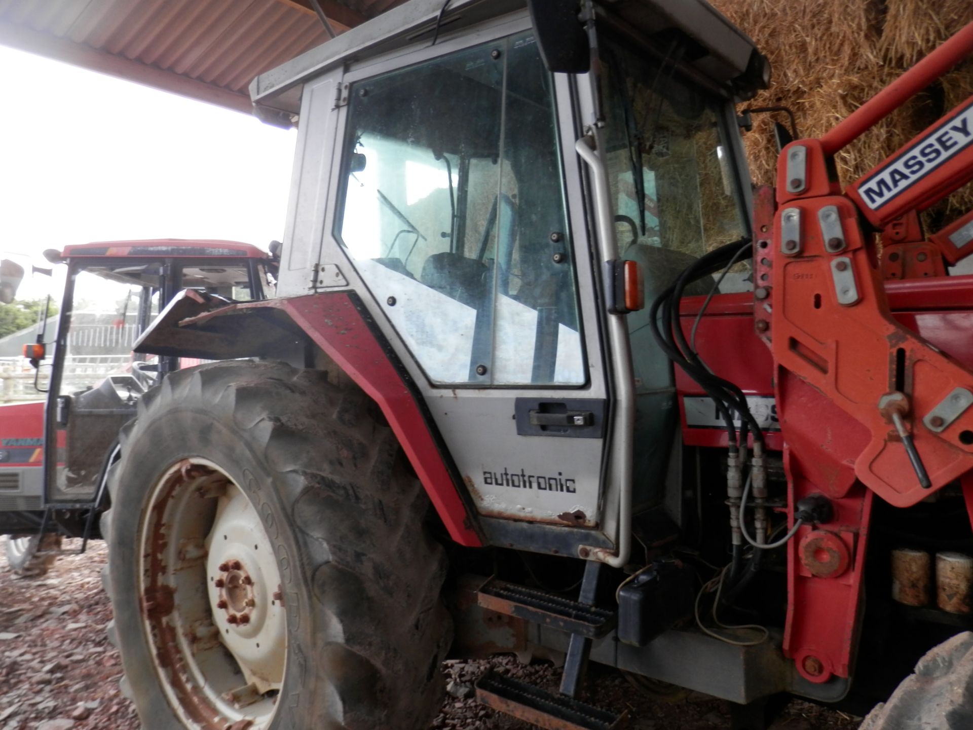 1992 J REG MASSEY FERGUSON 3125 DIESEL TRACTOR,WORKING - Image 9 of 9