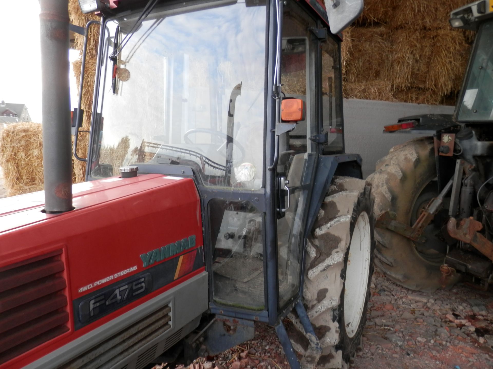 GOOD WORKING YANMAR 475 TRACTOR. COLLECTION FROM S45 SHEFFIELD. - Image 5 of 9